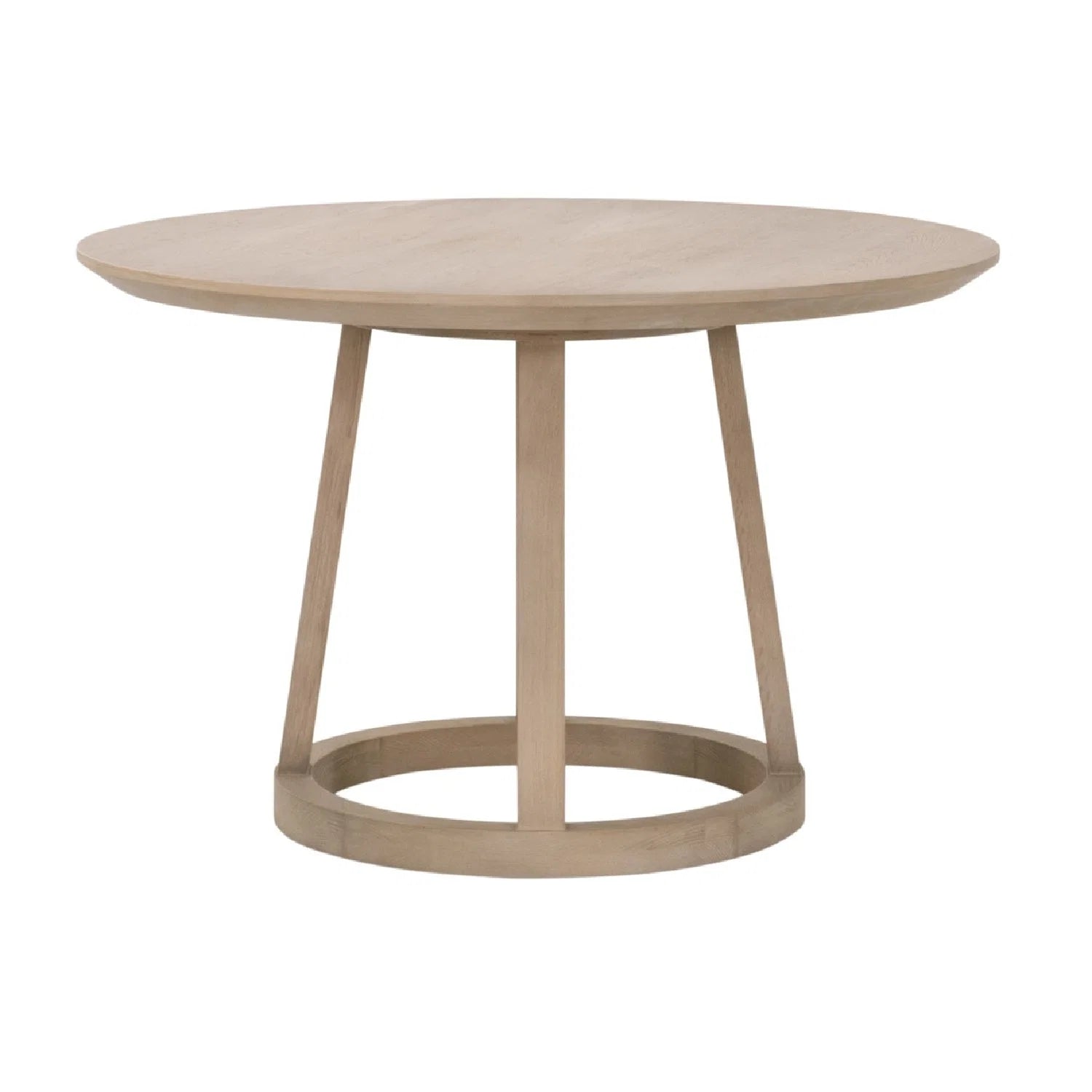 Luxury Reeves Oak Dining Table Modern Italian Style for Villa