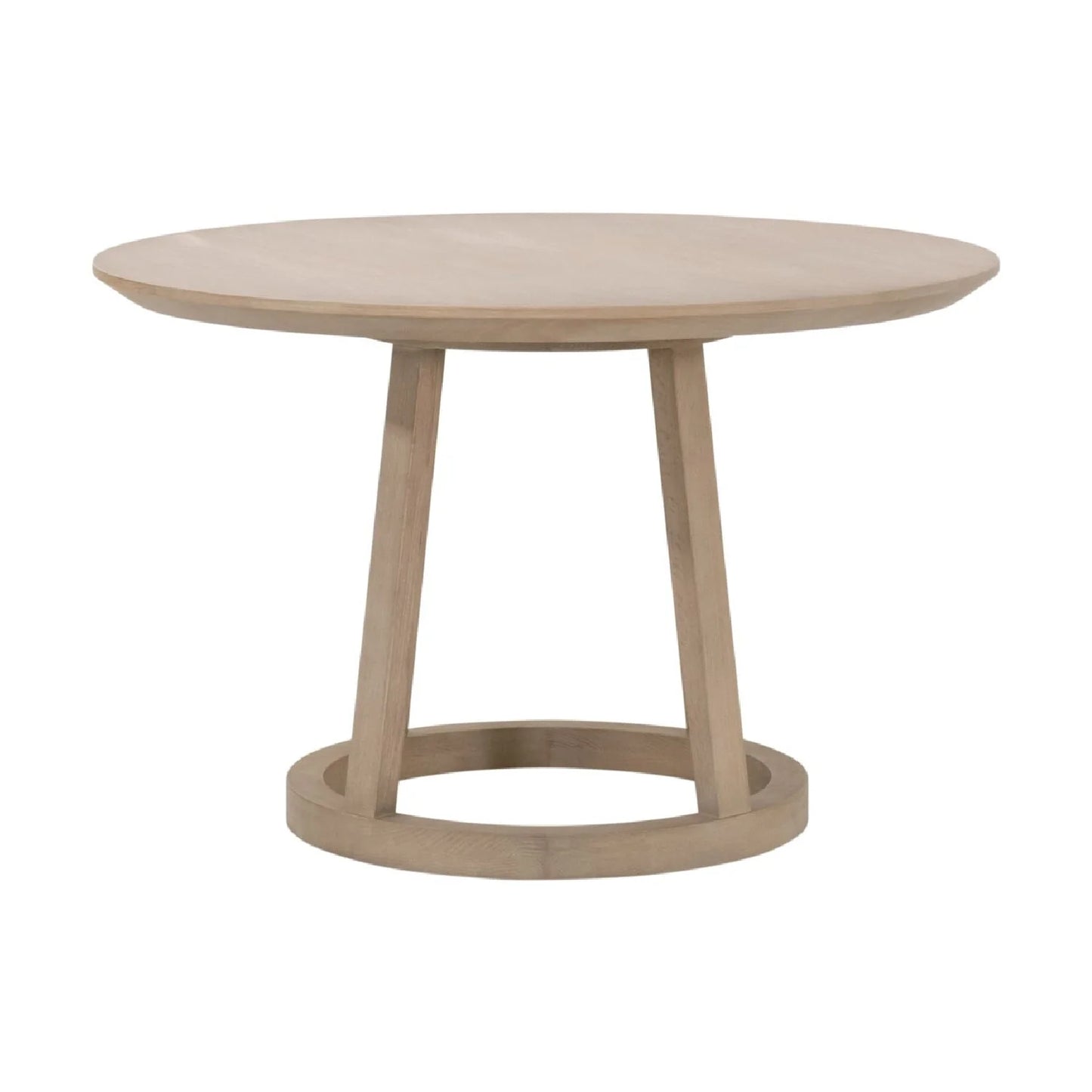 Luxury Reeves Oak Dining Table Modern Italian Style for Villa
