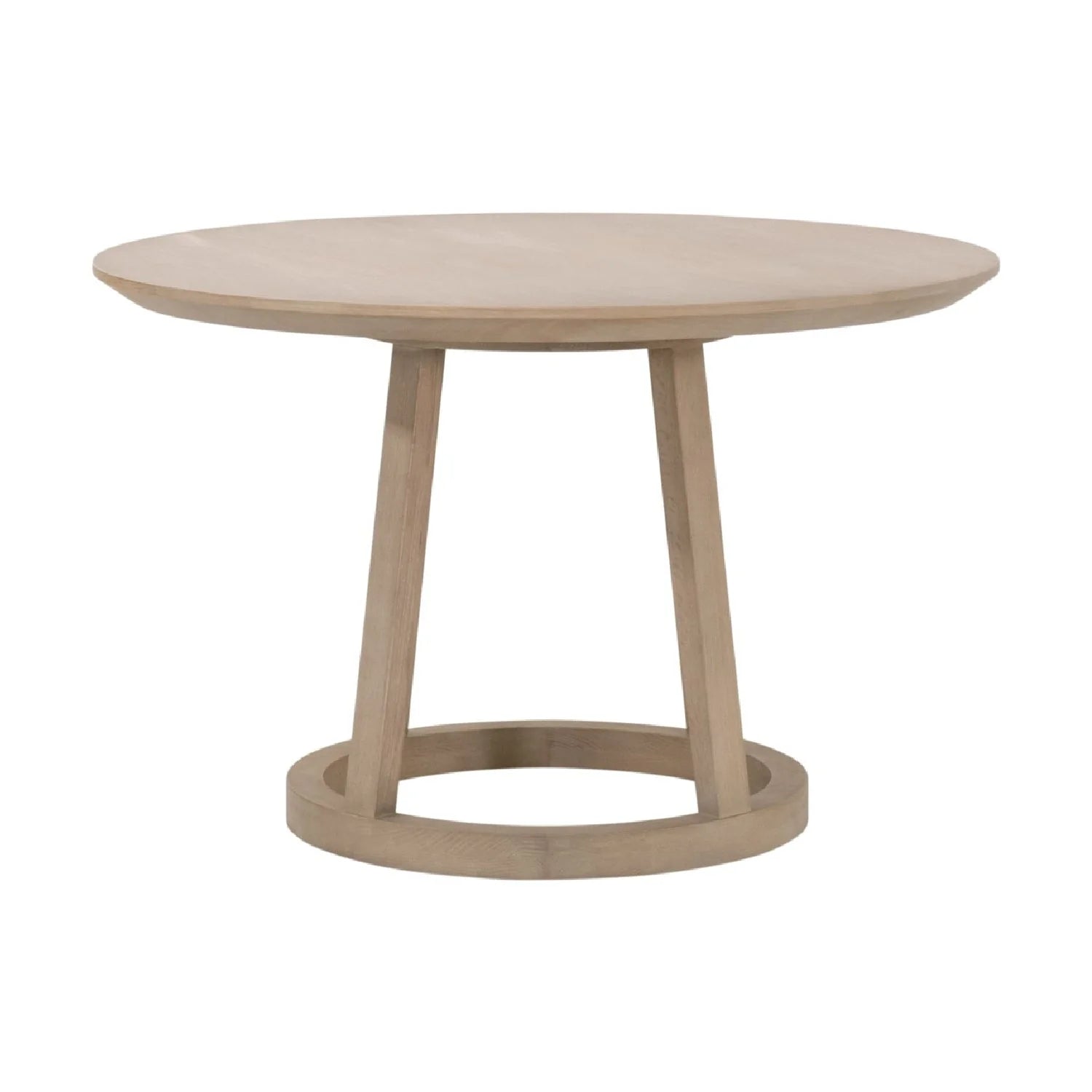 Luxury Reeves Oak Dining Table Modern Italian Style for Villa