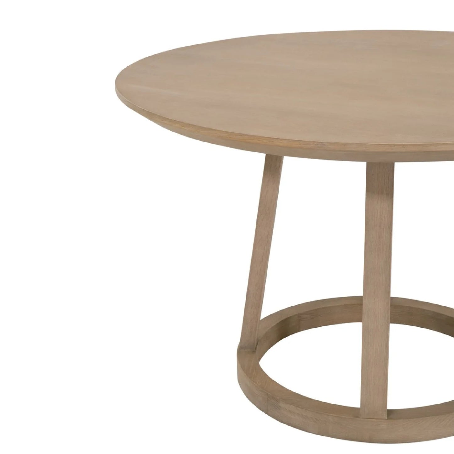 Luxury Reeves Oak Dining Table Modern Italian Style for Villa