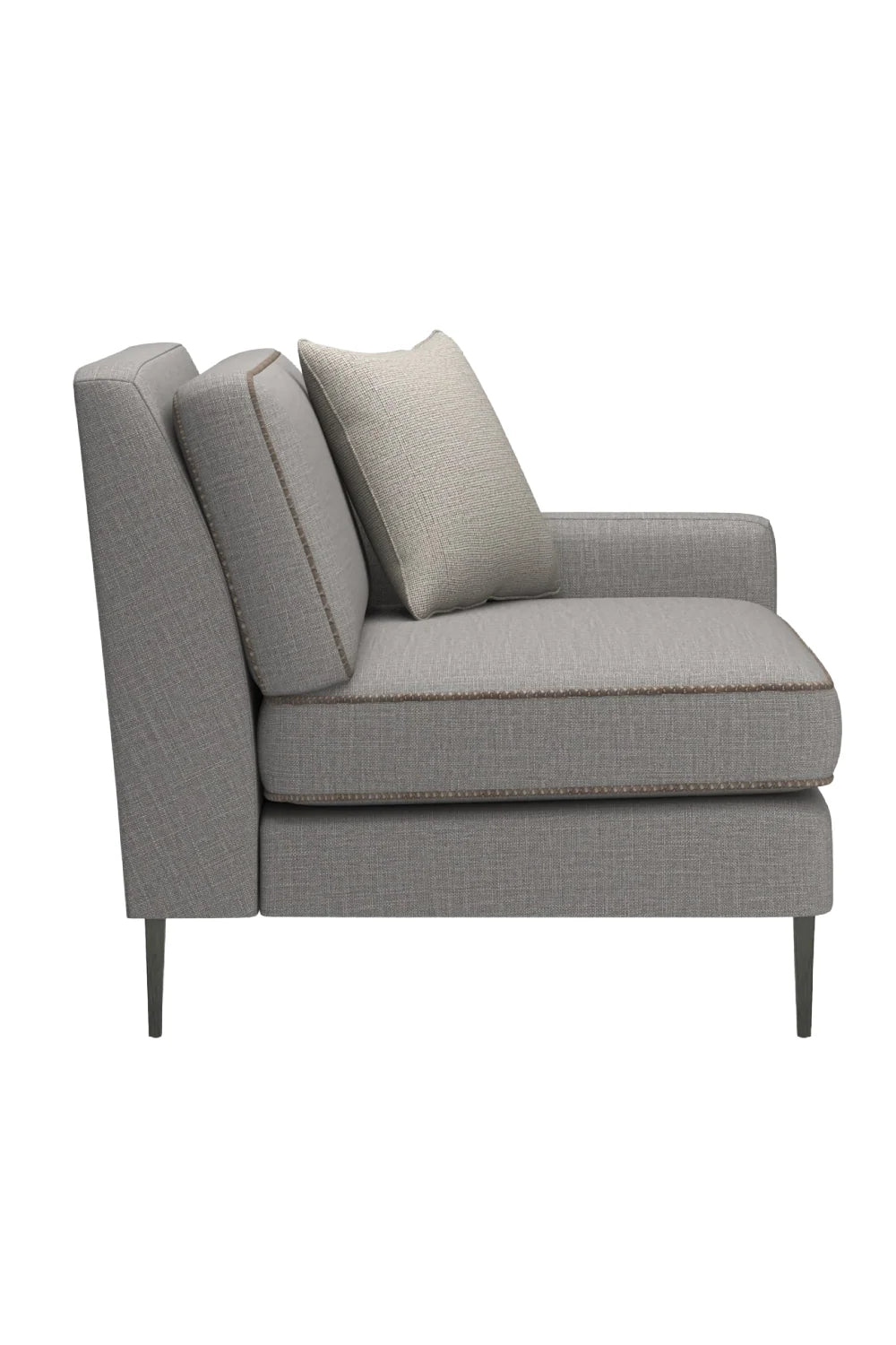 Luxury Remix Gray Wool Fabric Modular Sofa Modern Italian Style for Villa