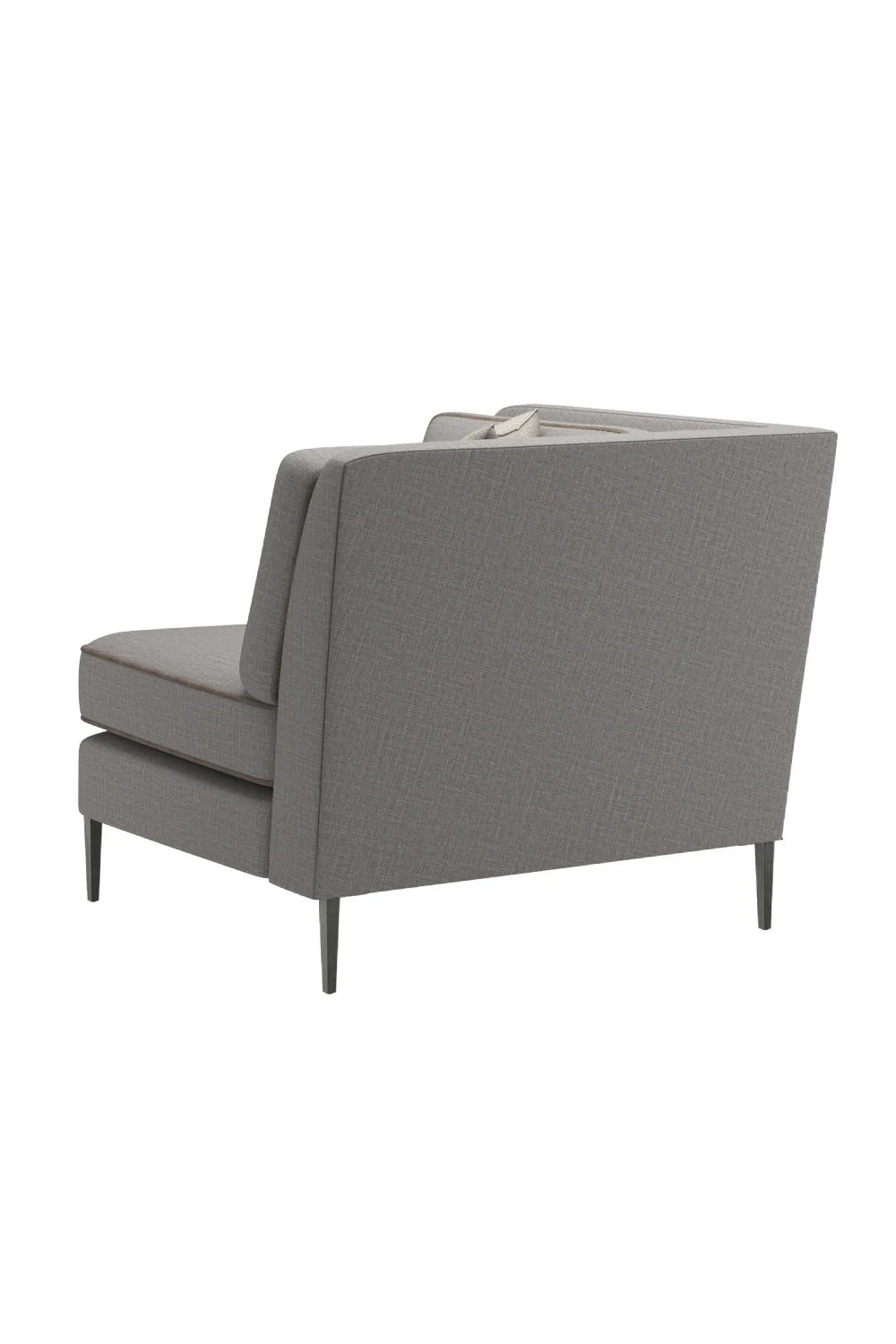 Luxury Remix Gray Wool Fabric Modular Sofa Modern Italian Style for Villa