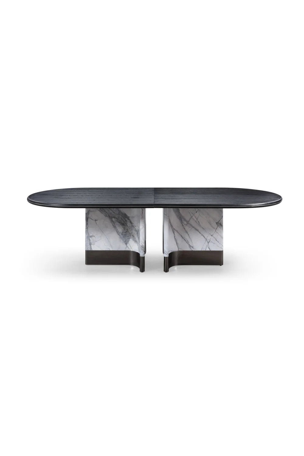 Luxury Renfew Oval Dining Table Modern Italian Style for Villa