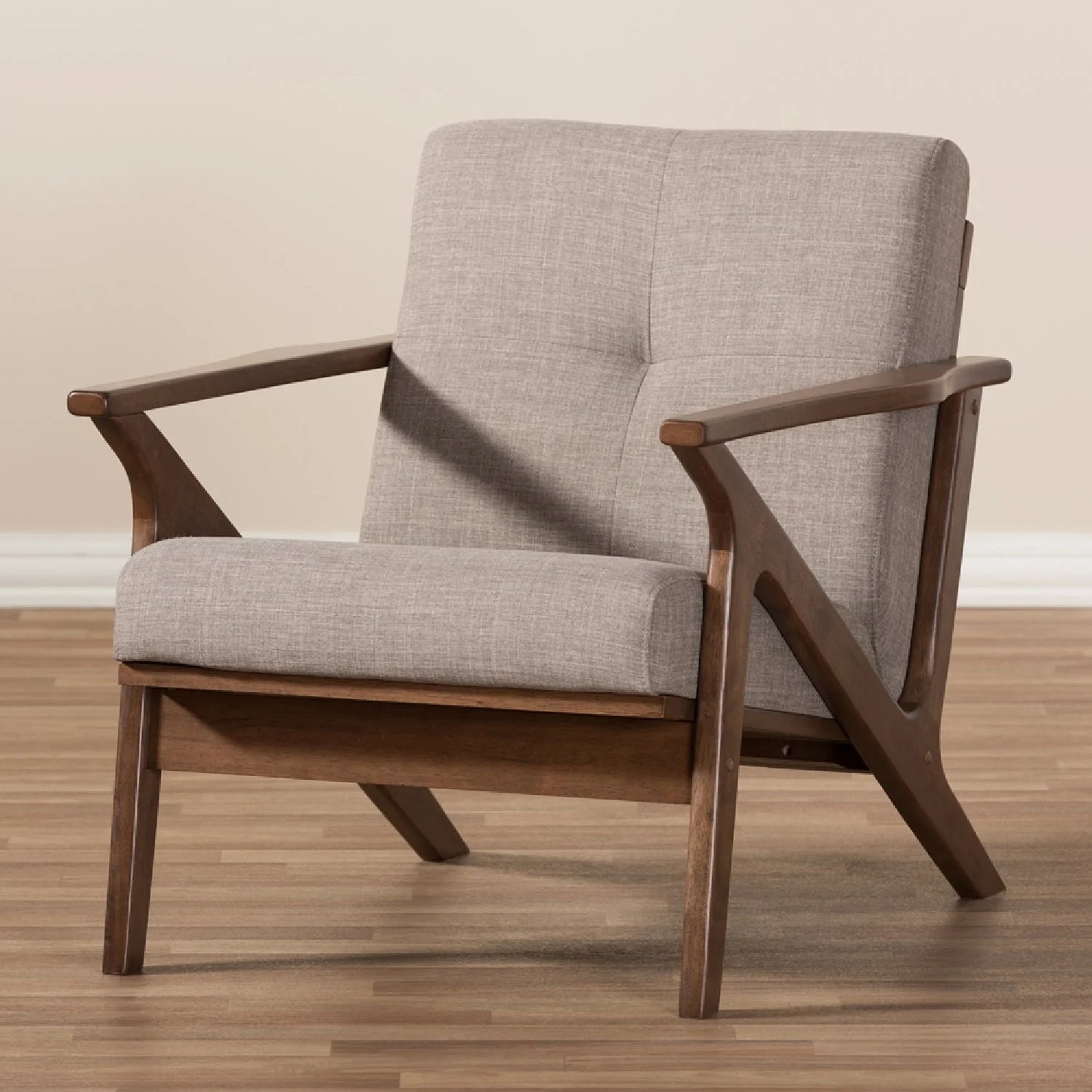 Luxury Retro Padded Lounge Chair Modern Italian Style for Villa