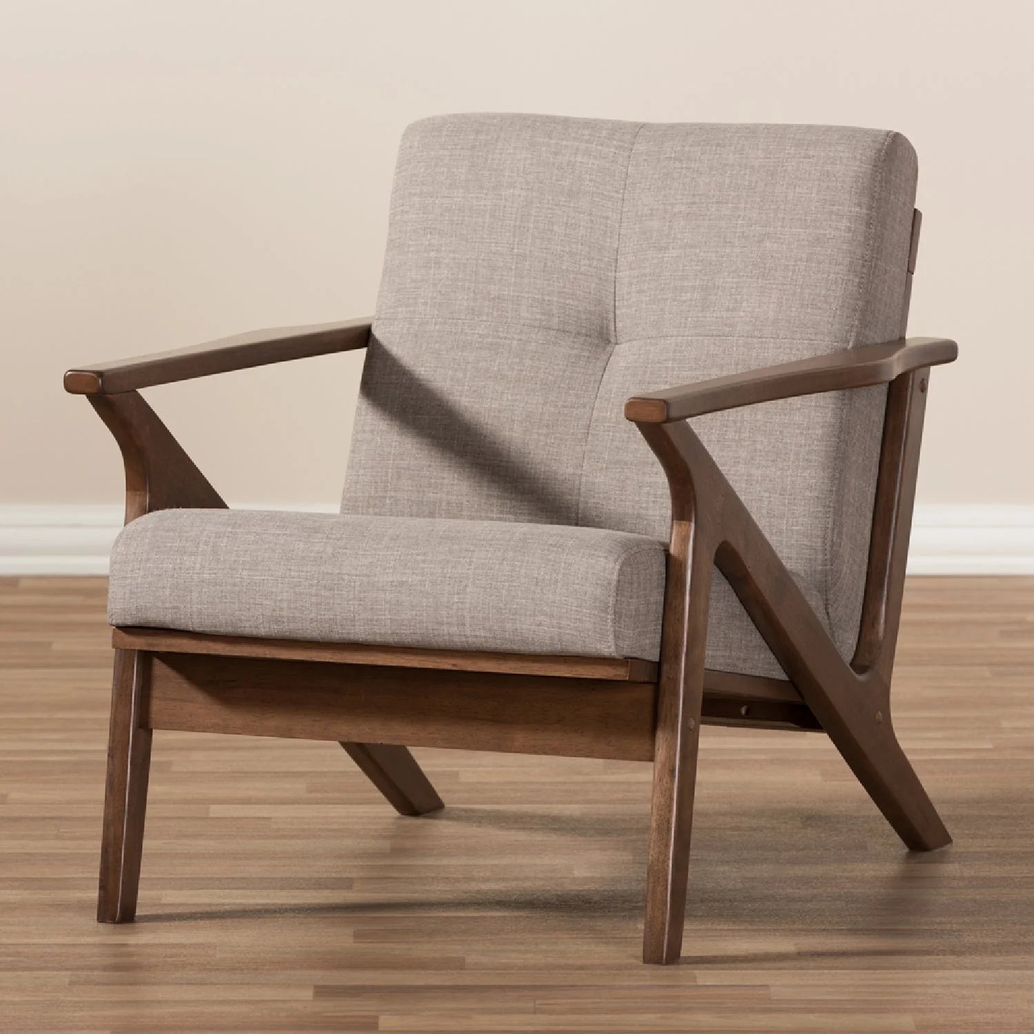 Luxury Retro Padded Lounge Chair Modern Italian Style for Villa