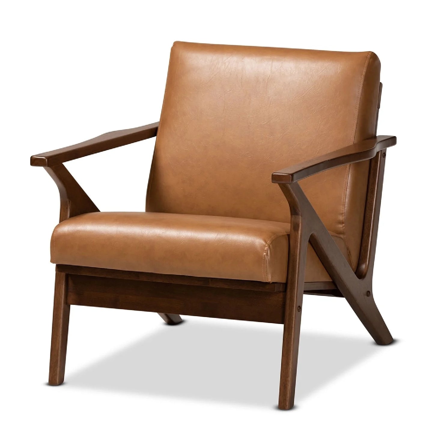Luxury Retro Padded Lounge Chair Modern Italian Style for Villa