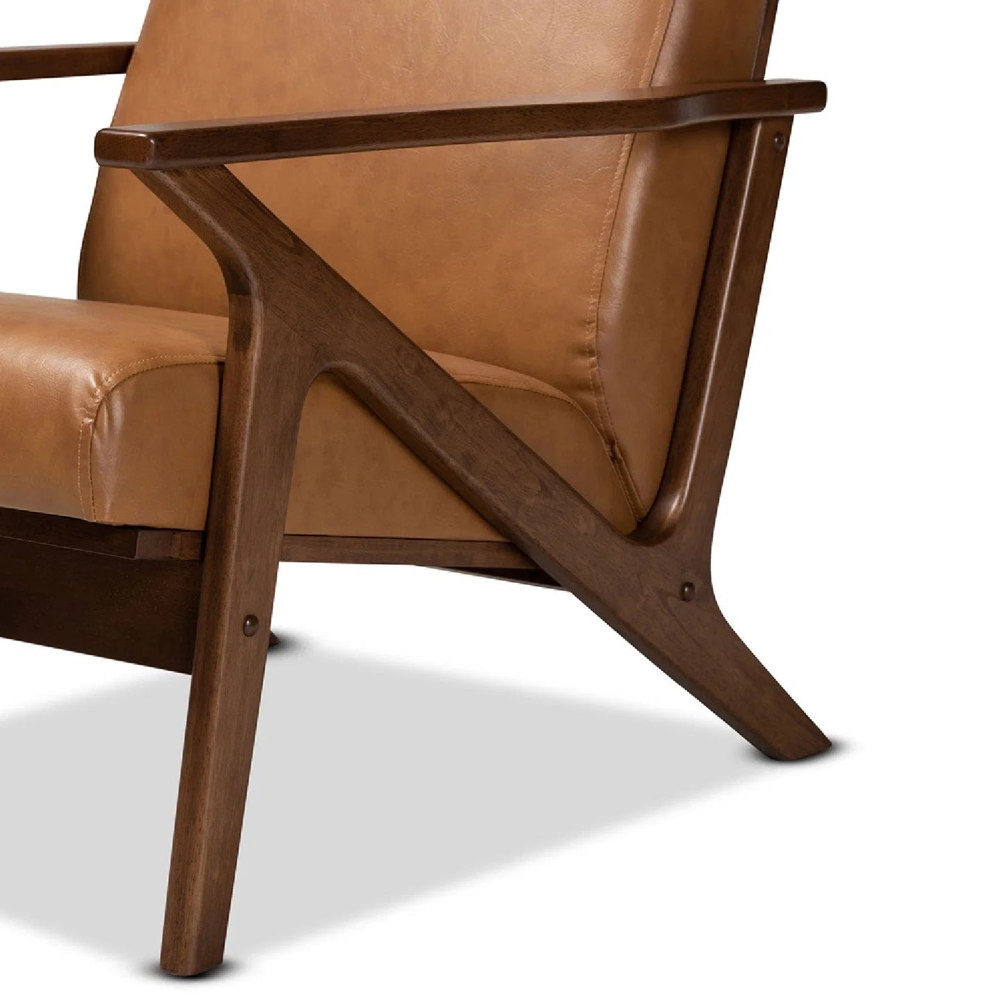 Luxury Retro Padded Lounge Chair Modern Italian Style for Villa
