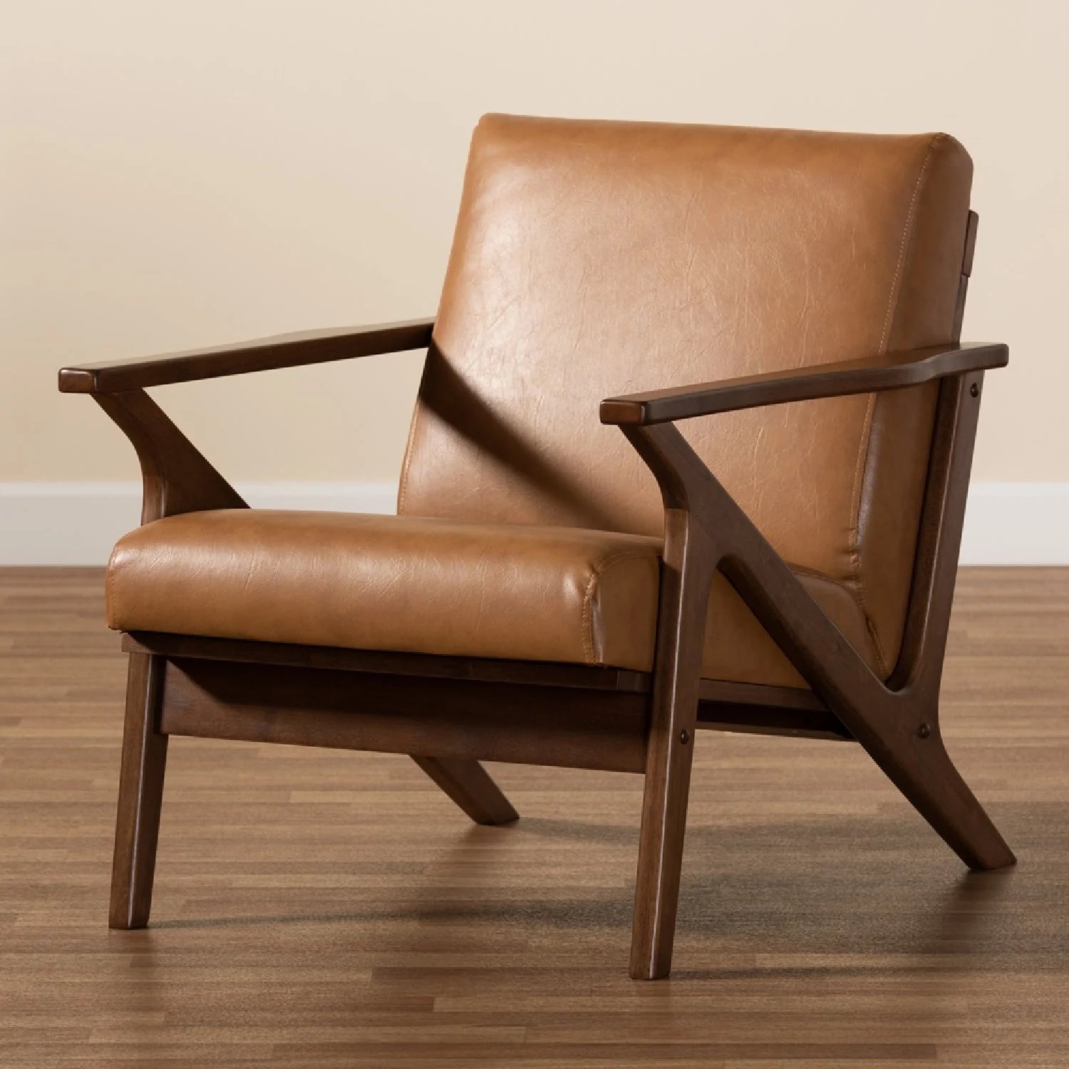 Luxury Retro Padded Lounge Chair Modern Italian Style for Villa