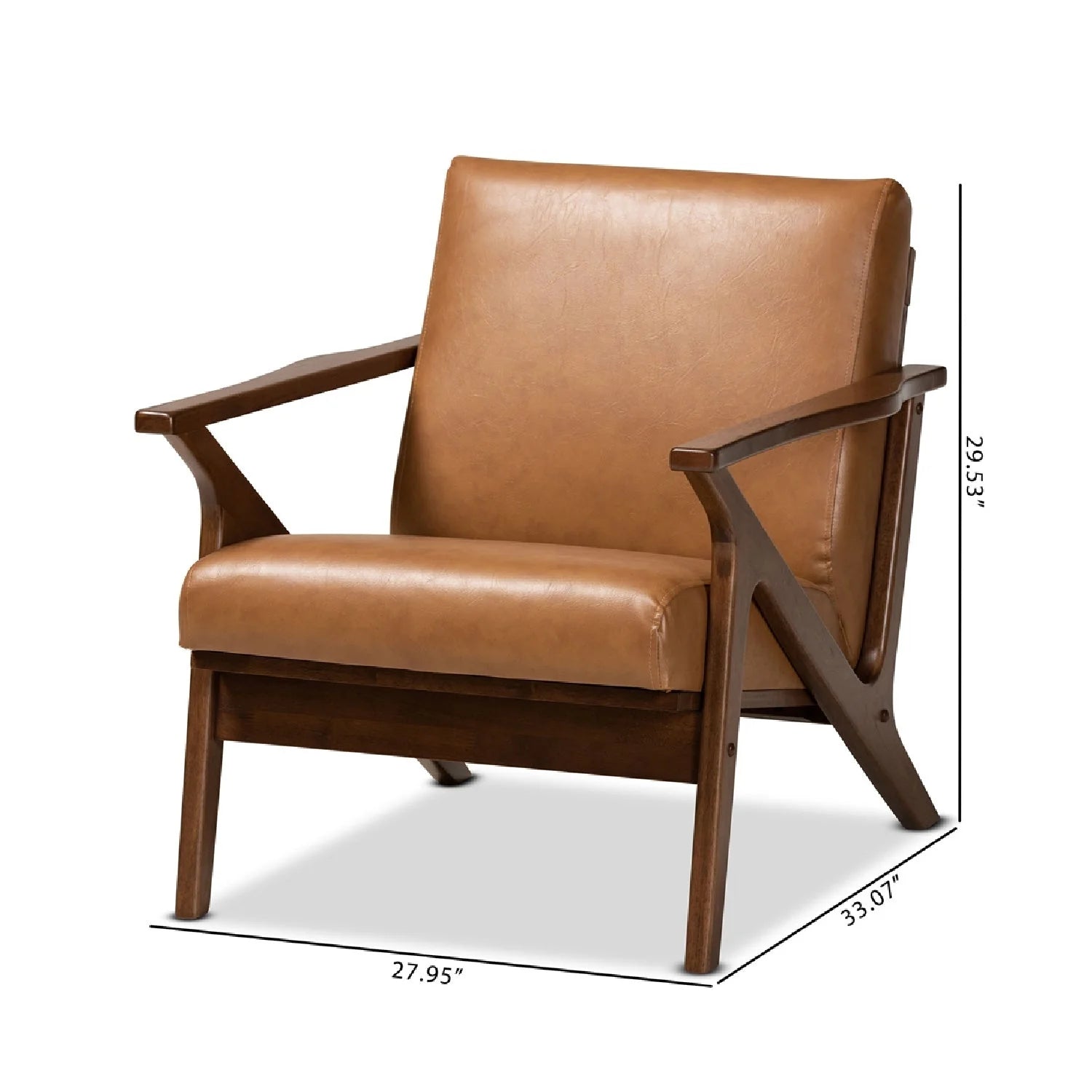 Luxury Retro Padded Lounge Chair Modern Italian Style for Villa