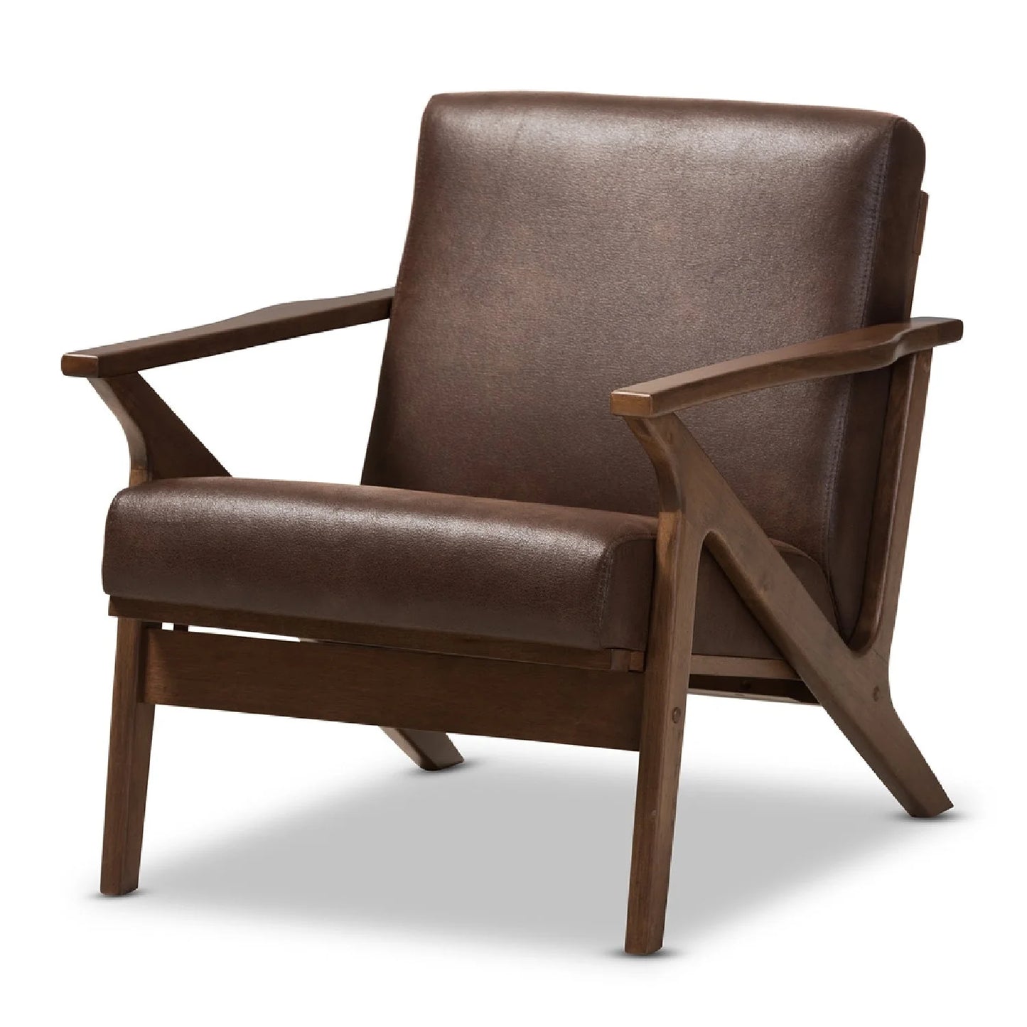 Luxury Retro Padded Lounge Chair Modern Italian Style for Villa