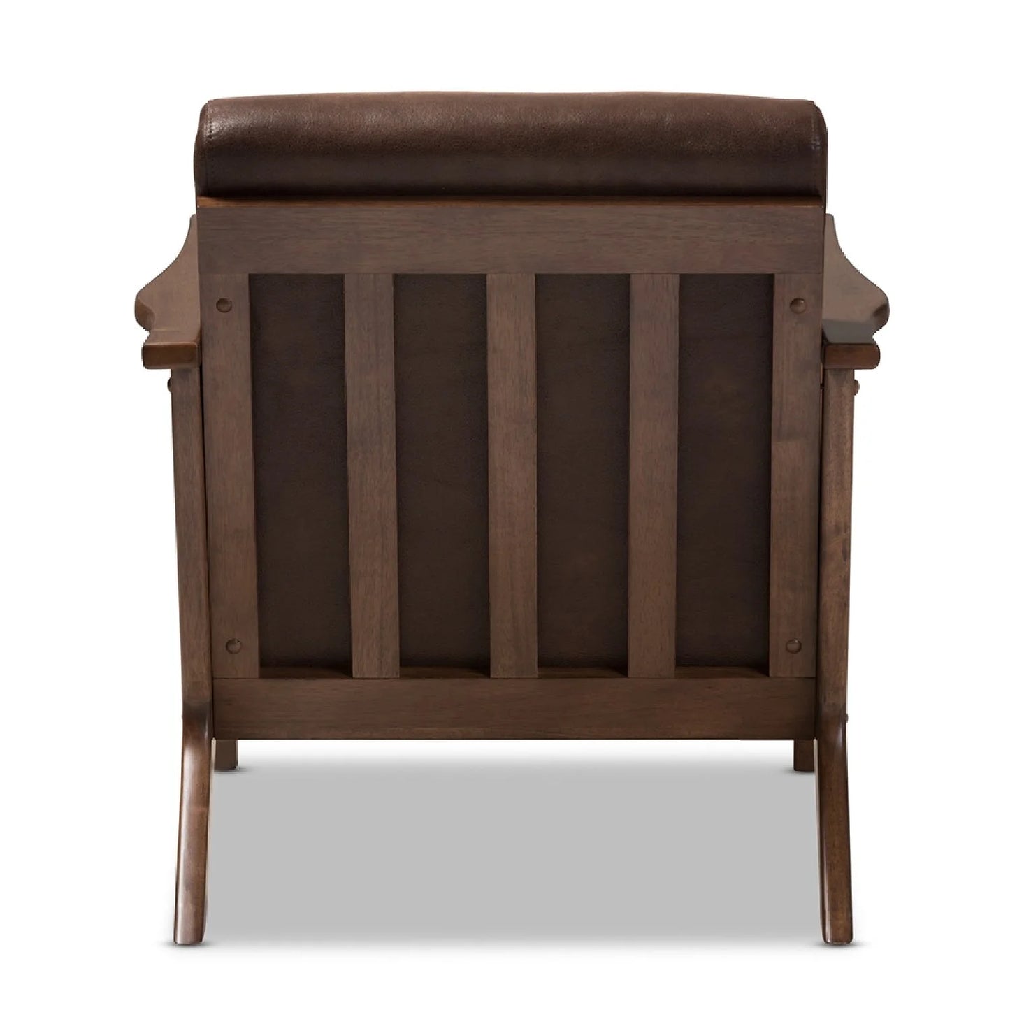 Luxury Retro Padded Lounge Chair Modern Italian Style for Villa
