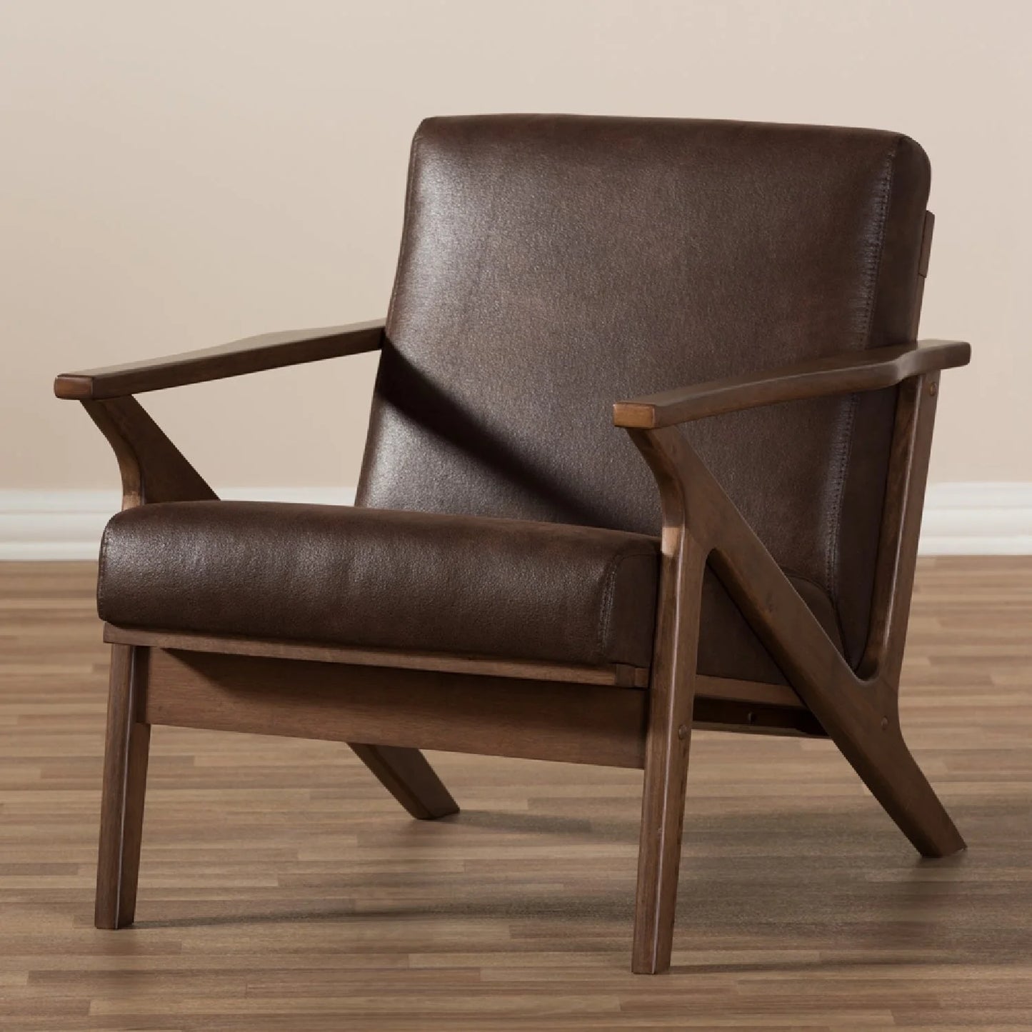 Luxury Retro Padded Lounge Chair Modern Italian Style for Villa