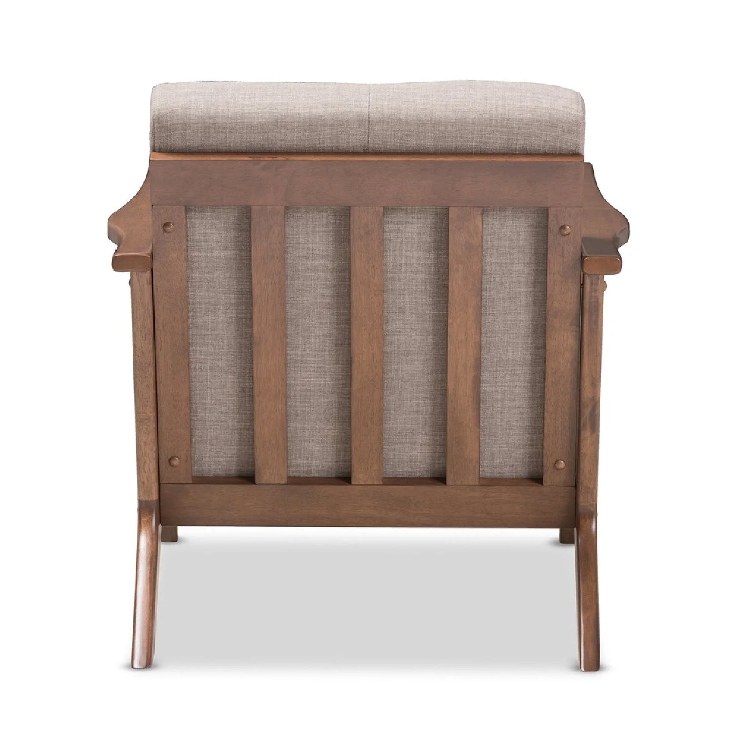 Luxury Retro Padded Lounge Chair Modern Italian Style for Villa