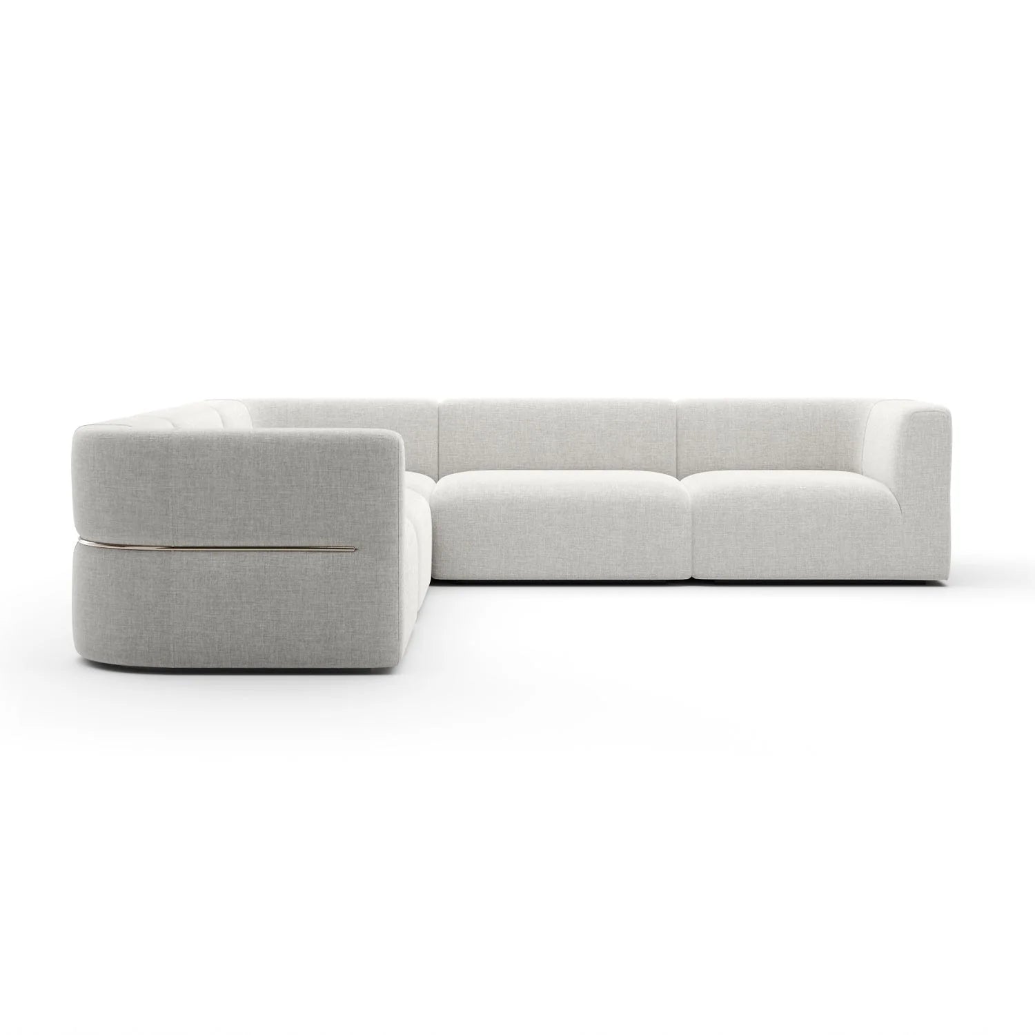 Luxury Rhythm Fabric Sectional Sofa Modern Italian Style for Villa