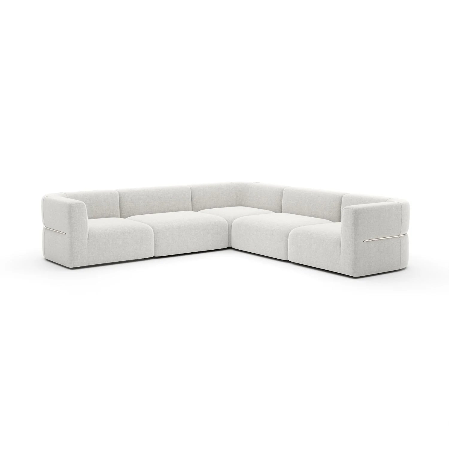 Luxury Rhythm Fabric Sectional Sofa Modern Italian Style for Villa