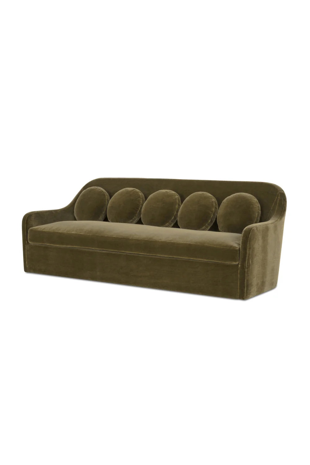 Luxury Rialto Curved Fabric Sofa Modern Italian Style for Villa