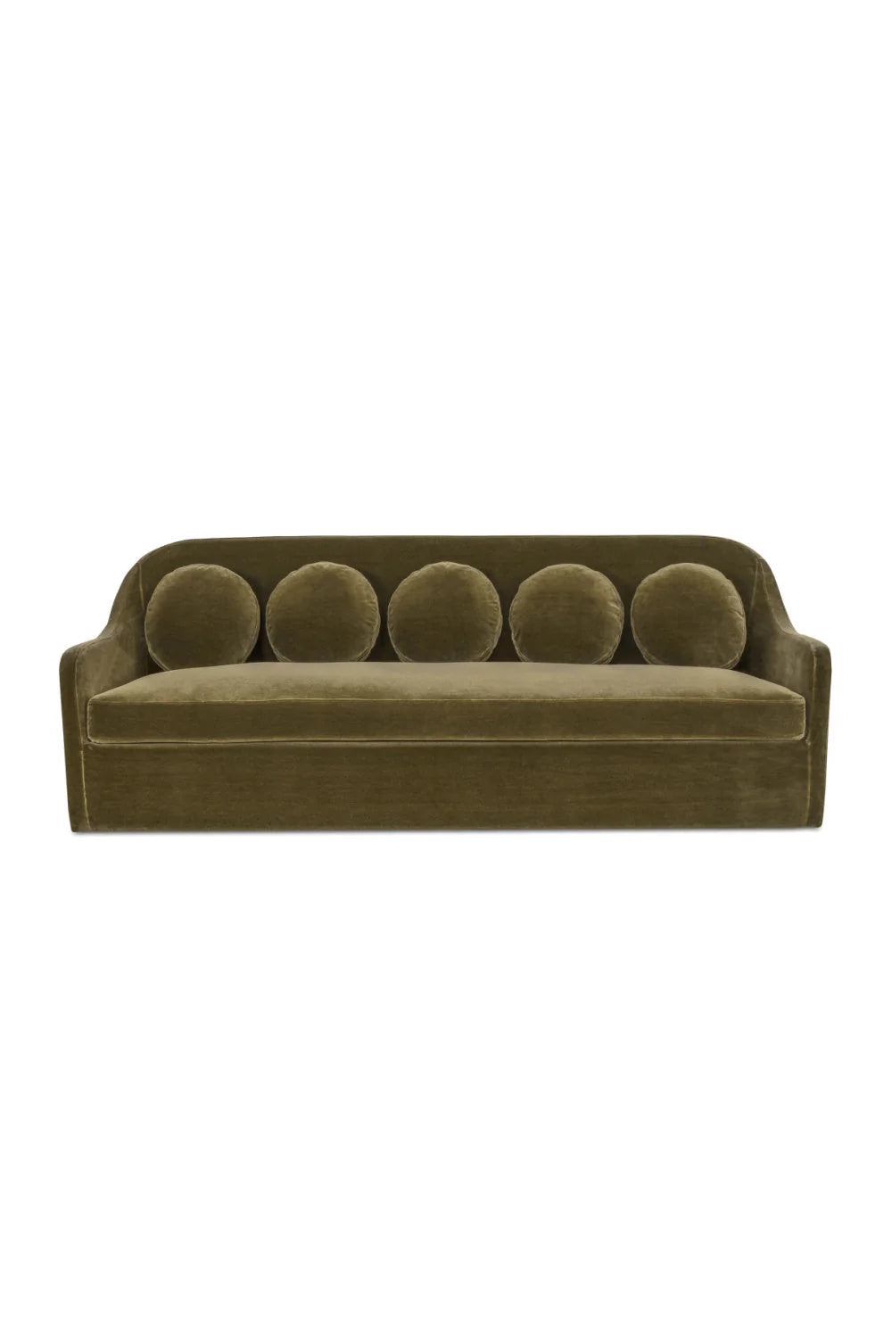 Luxury Rialto Curved Fabric Sofa Modern Italian Style for Villa