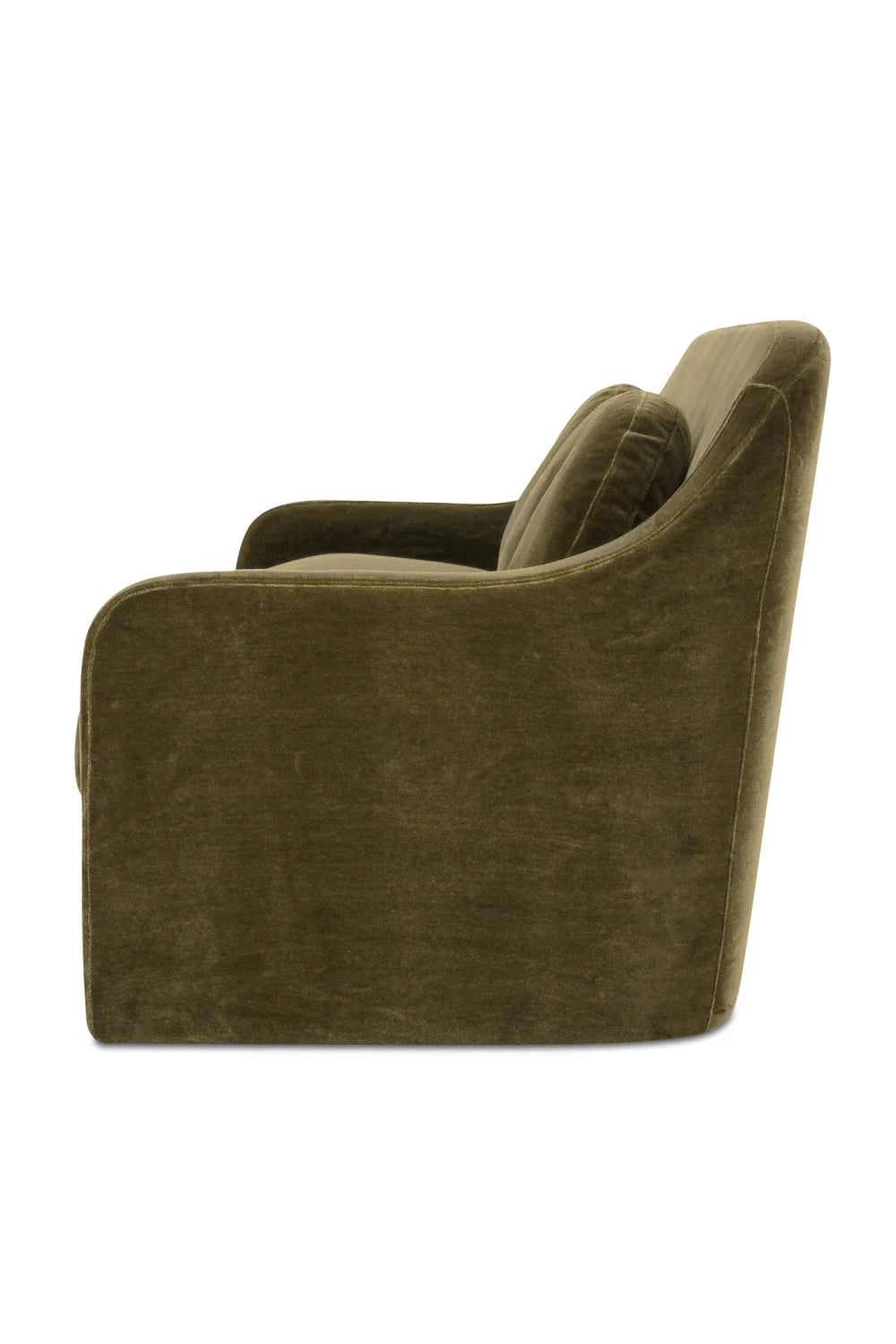 Luxury Rialto Curved Fabric Sofa Modern Italian Style for Villa