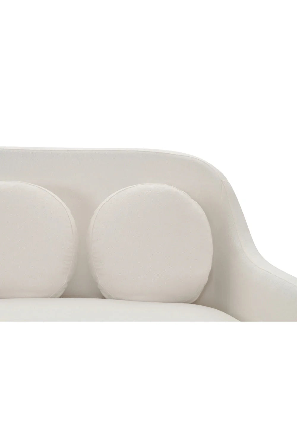 Luxury Rialto Curved Fabric Sofa Modern Italian Style for Villa