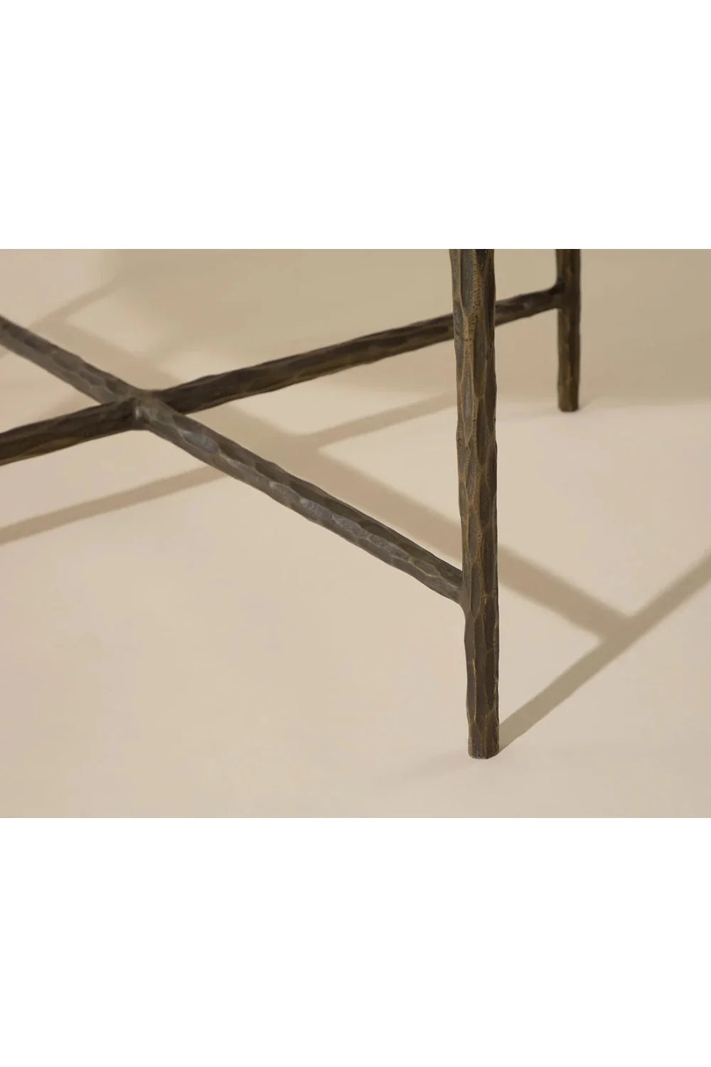 Luxury Riyaz Brass Framed Marble Coffee Table Modern Italian Style for Villa