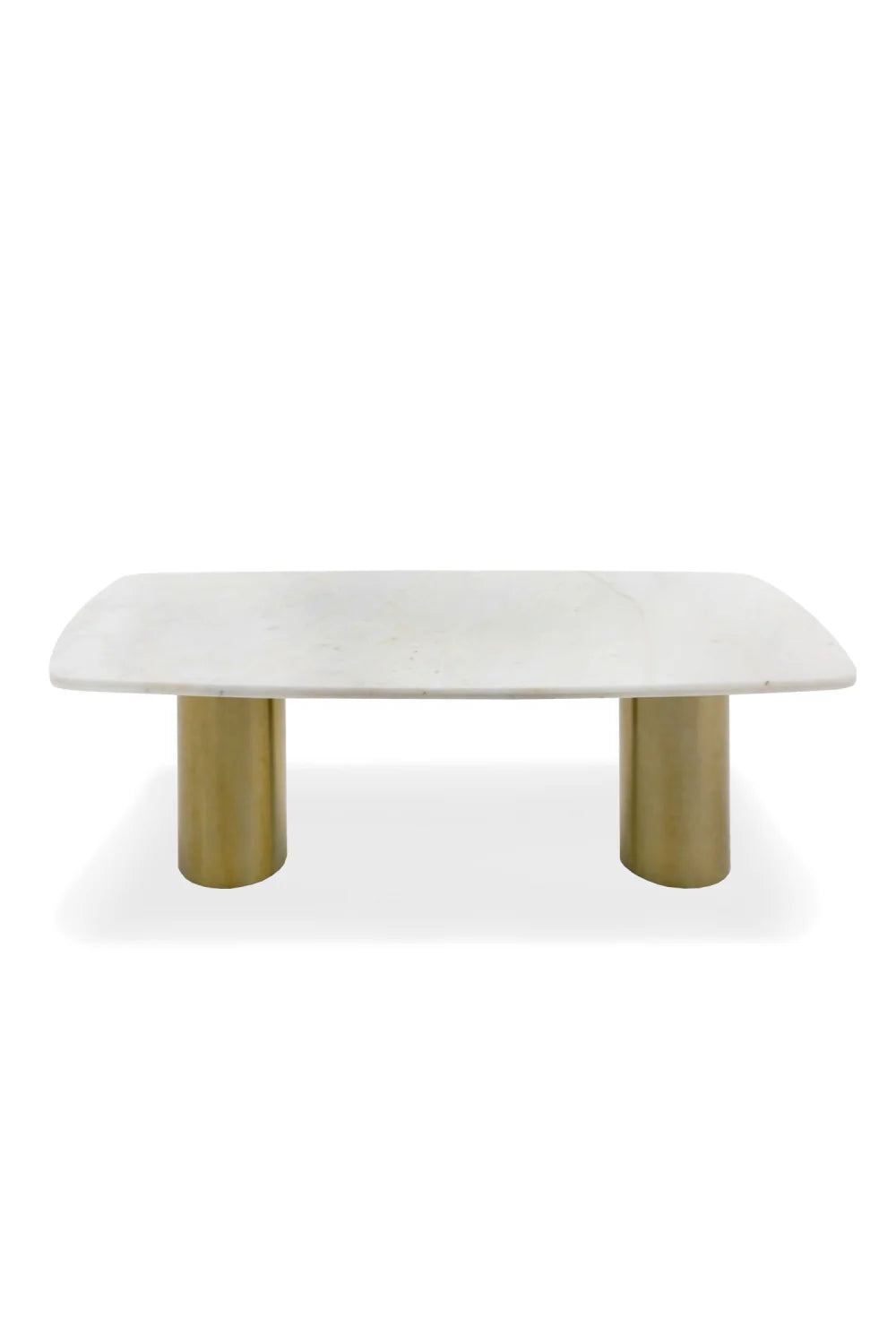 Luxury Rocky Marble Dining Table Modern Italian Style for Villa