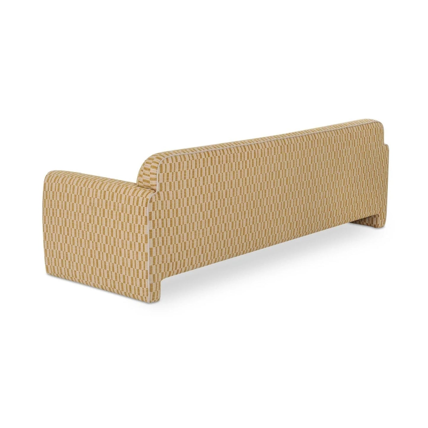 Luxury Rolled Arm Fabric Sofa Modern Italian Style for Villa