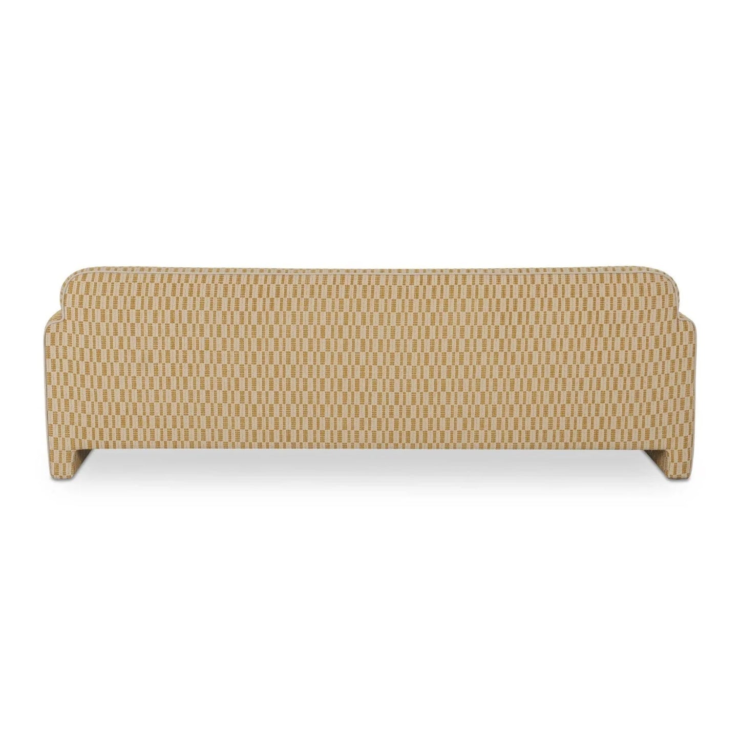 Luxury Rolled Arm Fabric Sofa Modern Italian Style for Villa