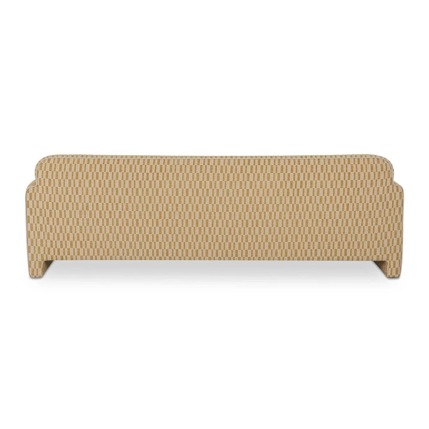 Luxury Rolled Arm Fabric Sofa Modern Italian Style for Villa