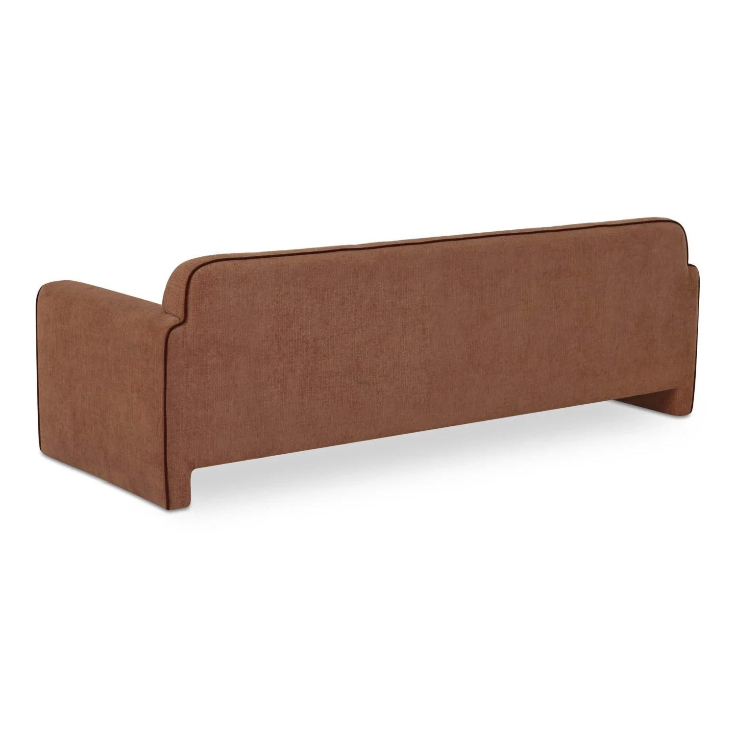 Luxury Rolled Arm Fabric Sofa Modern Italian Style for Villa