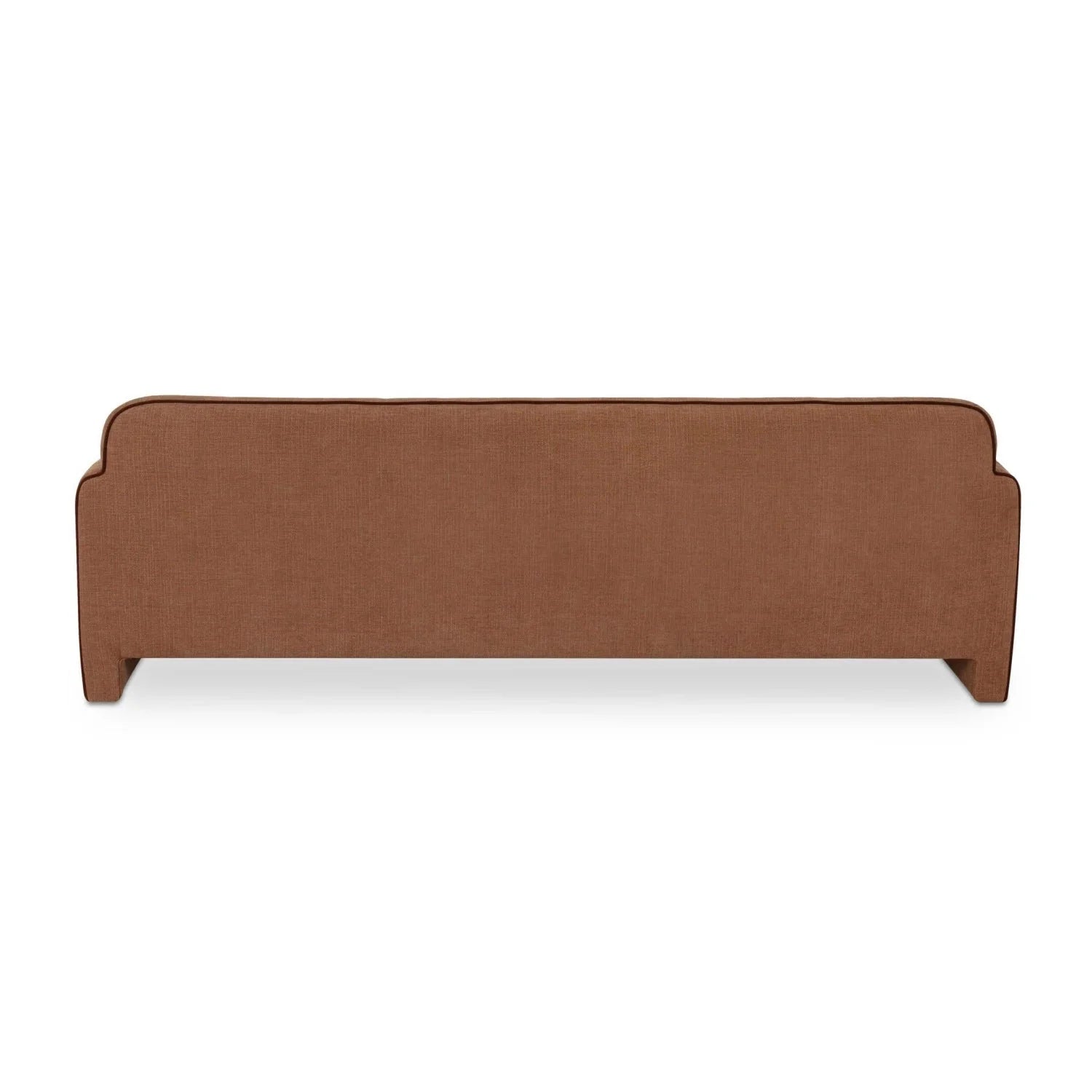 Luxury Rolled Arm Fabric Sofa Modern Italian Style for Villa