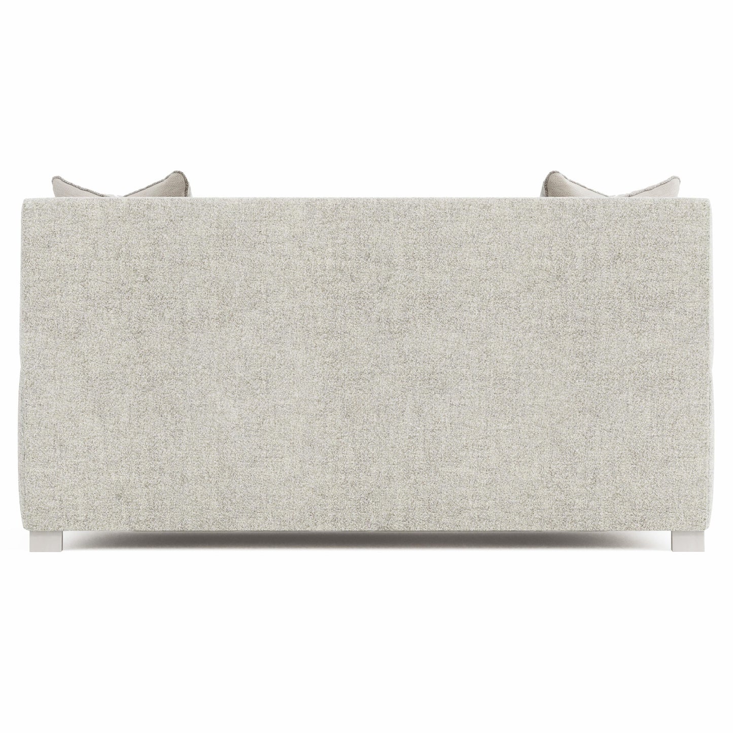 Luxury Rollins Fabric Loveseat Modern Italian Style for Villa