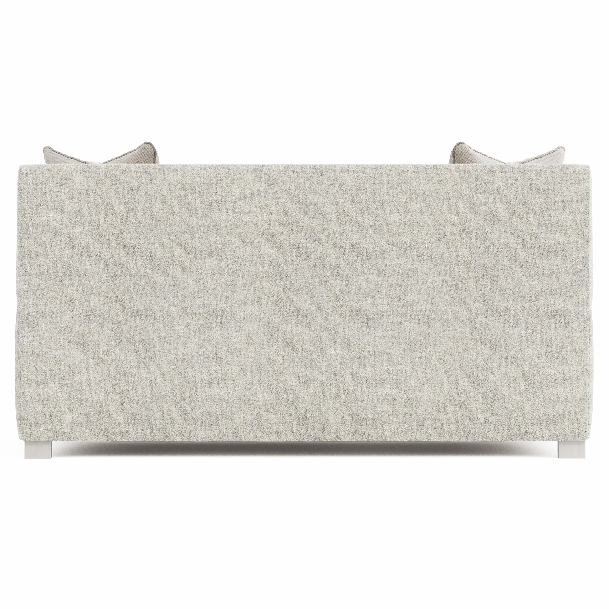 Luxury Rollins Fabric Loveseat Modern Italian Style for Villa