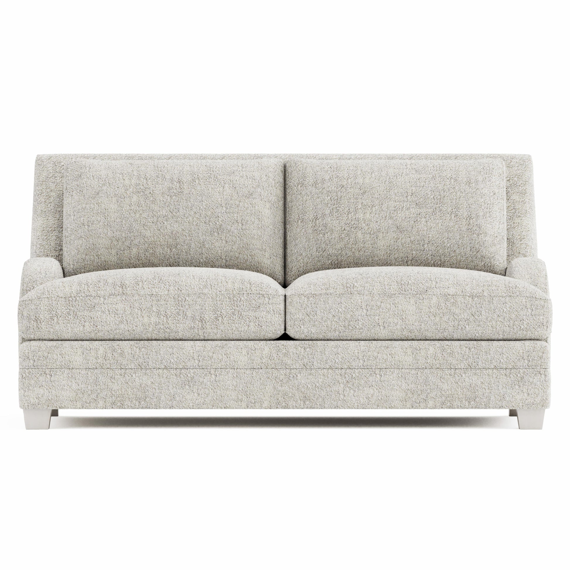 Luxury Rollins Fabric Loveseat Modern Italian Style for Villa