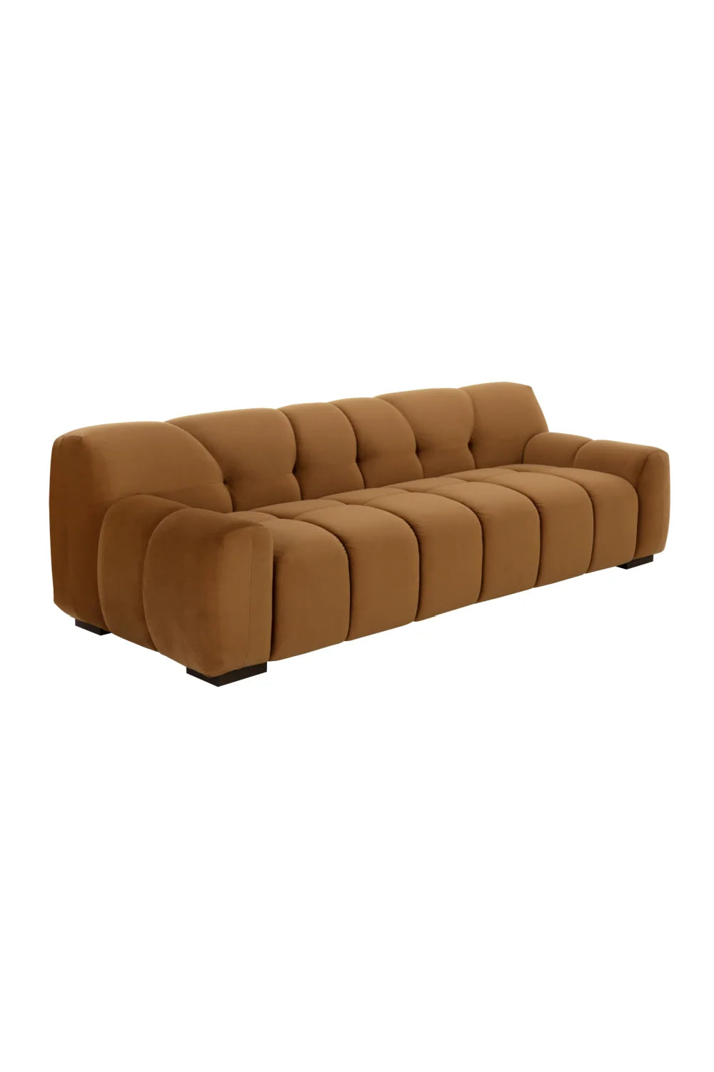 Luxury Romy Fabric Tufted Sofa Modern Italian Style for Villa