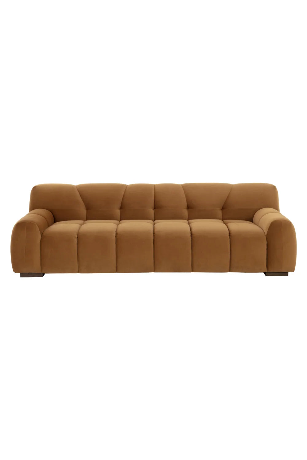 Luxury Romy Fabric Tufted Sofa Modern Italian Style for Villa