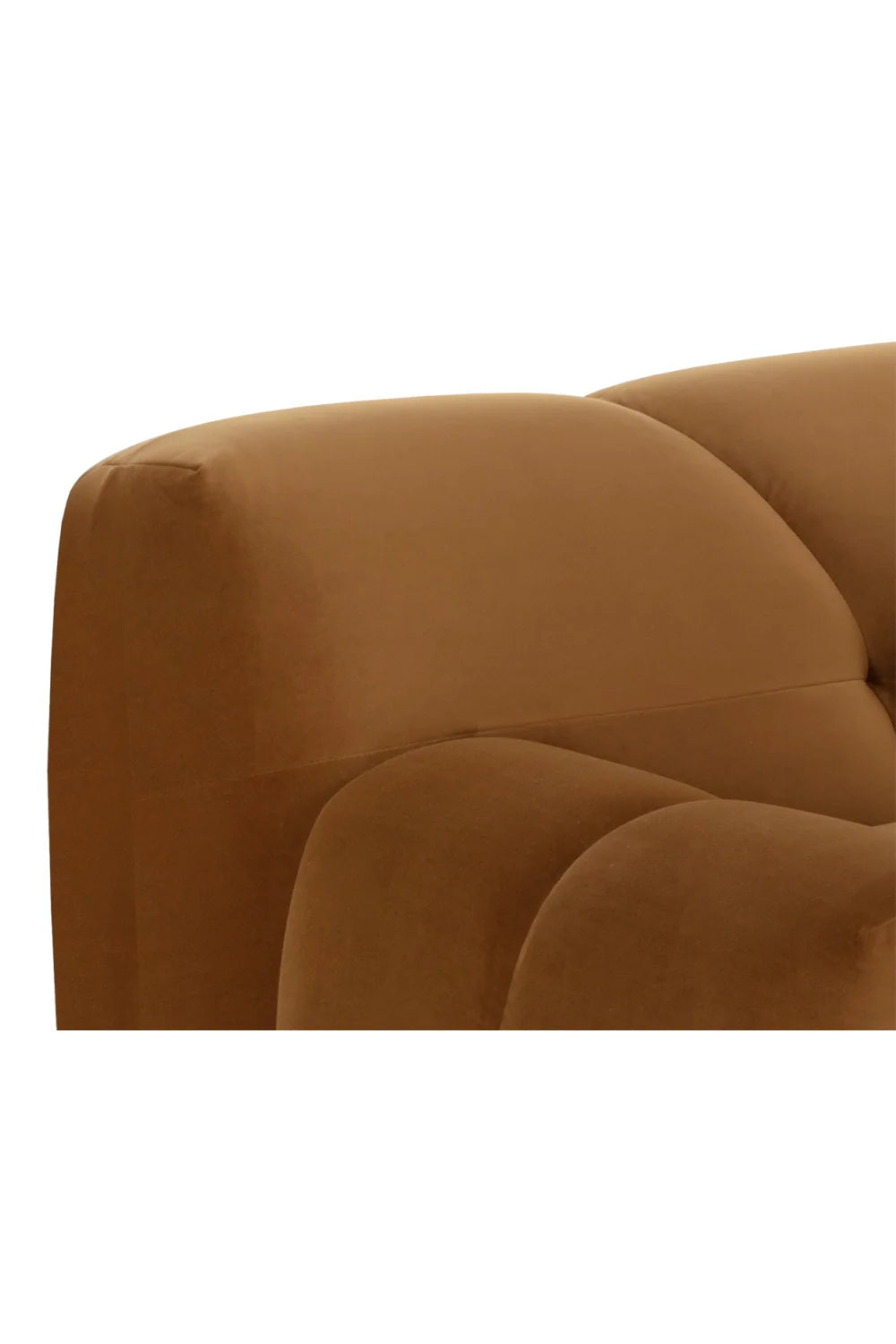 Luxury Romy Fabric Tufted Sofa Modern Italian Style for Villa