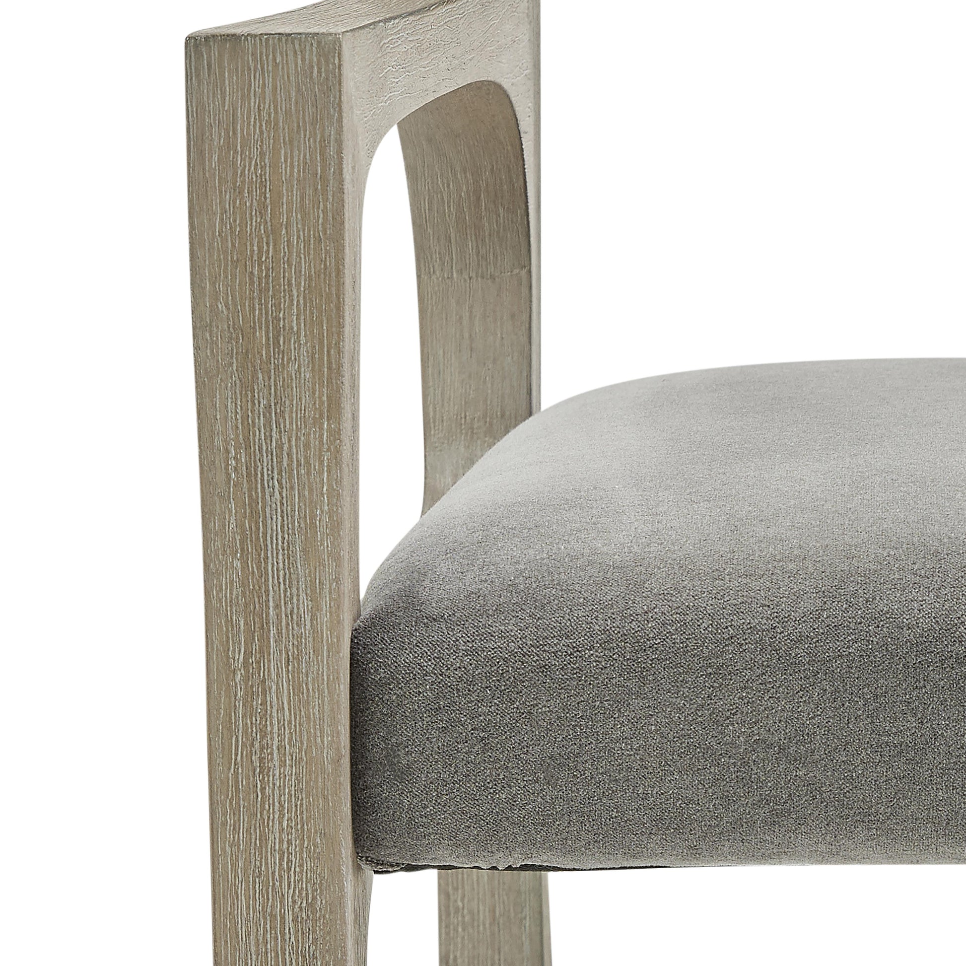 Luxury Ronin Fabric Armchair Modern Italian Style for Villa