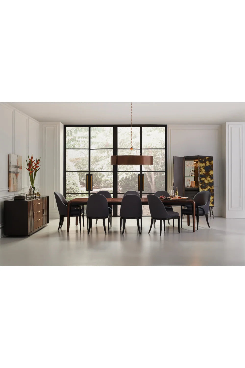 Luxury Room for More Extendable Dining Table Modern Italian Style for Villa