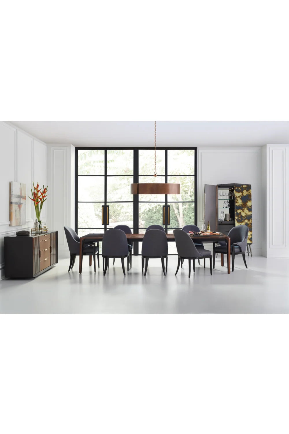 Luxury Room for More Extendable Dining Table Modern Italian Style for Villa