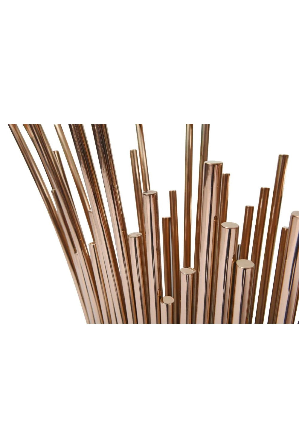 Luxury Rosegold Base Console Table Modern Italian Style for Villa