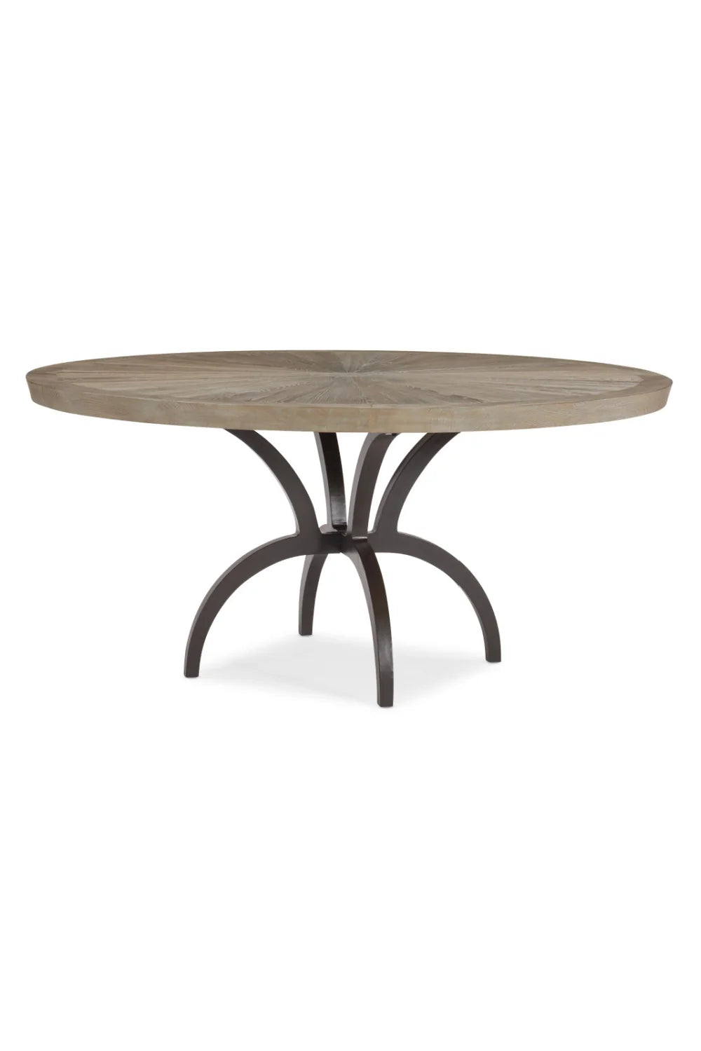 Luxury Round Ash Dining Table Modern Italian Style for Villa