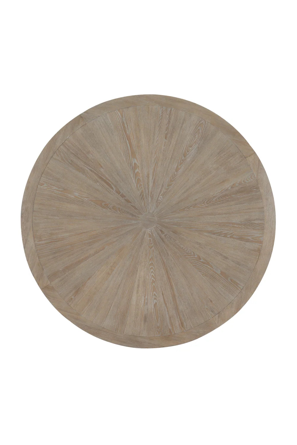 Luxury Round Ash Dining Table Modern Italian Style for Villa