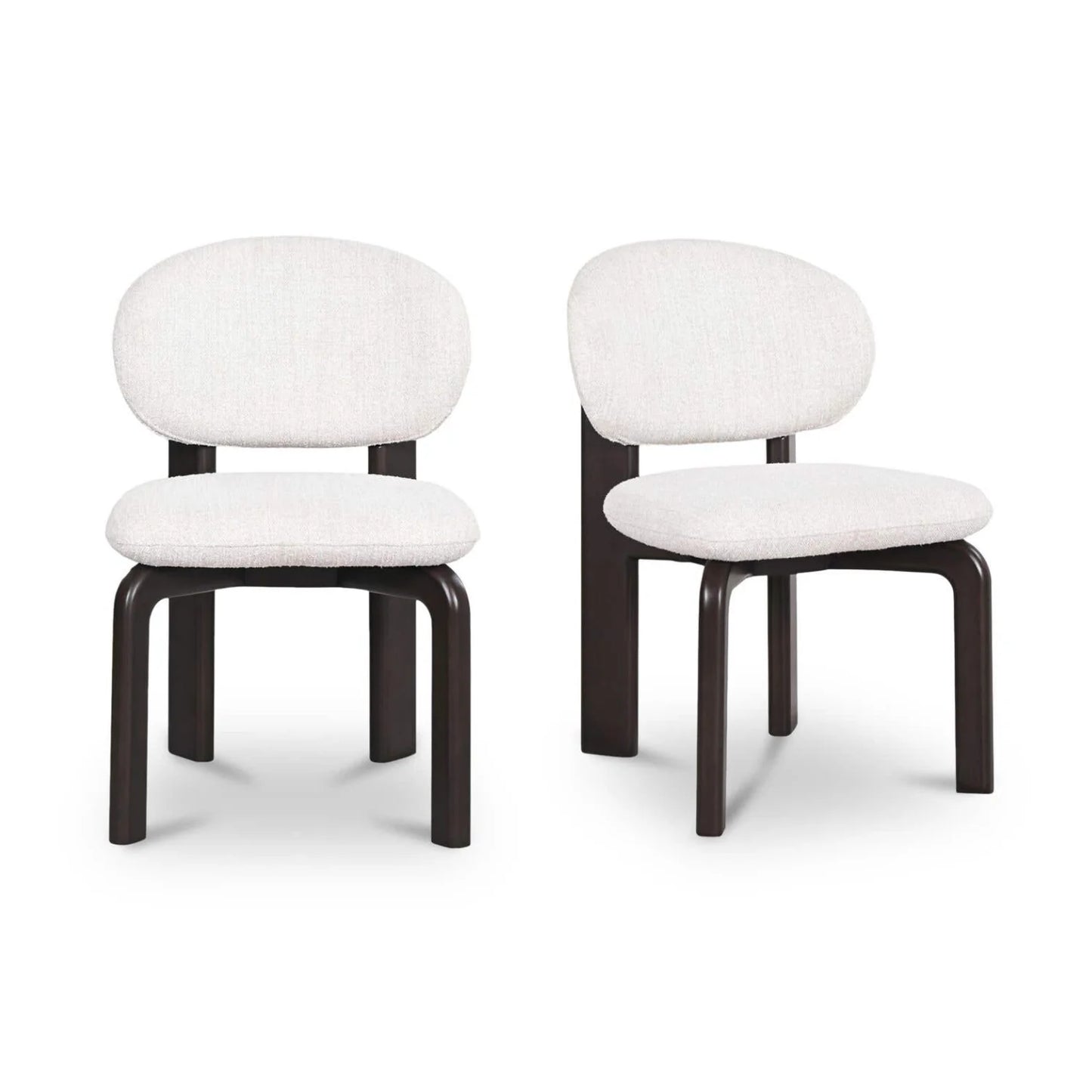 Luxury Round-Back Modern Dining Chair European Style for Villa