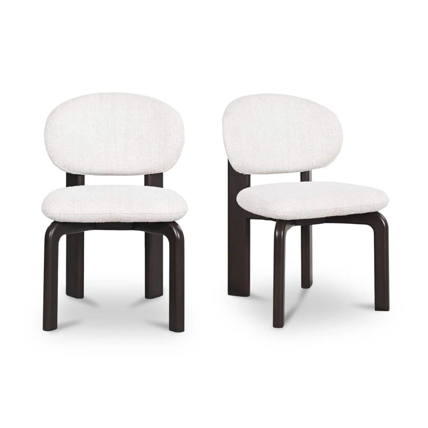 Luxury Round-Back Modern Dining Chair European Style for Villa