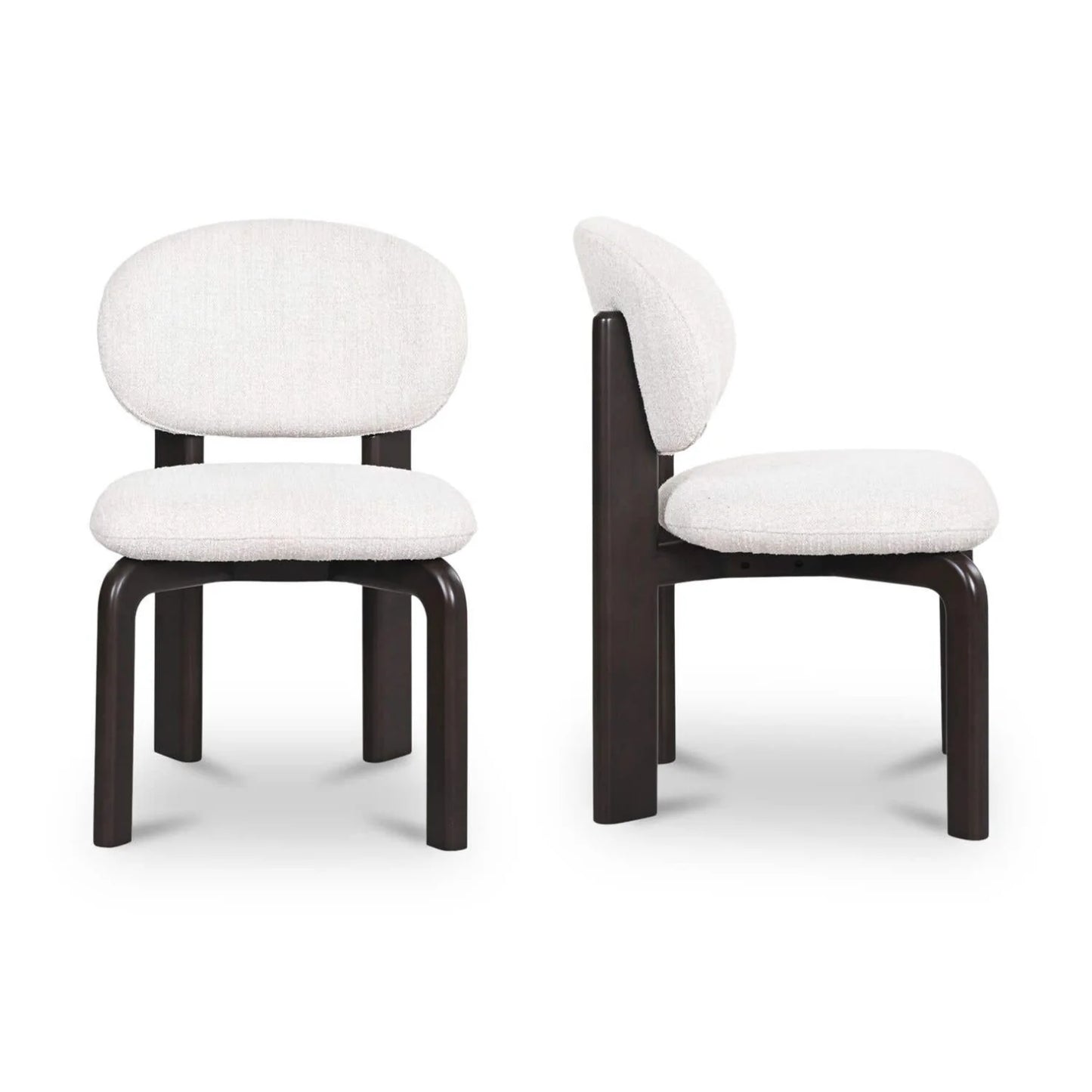 Luxury Round-Back Modern Dining Chair European Style for Villa
