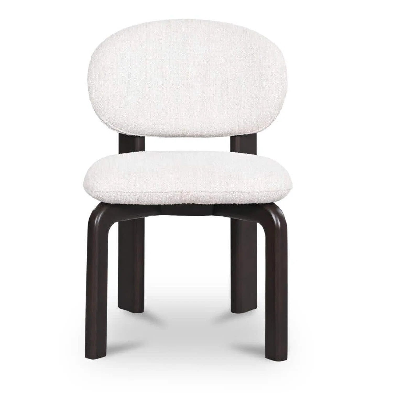 Luxury Round-Back Modern Dining Chair European Style for Villa