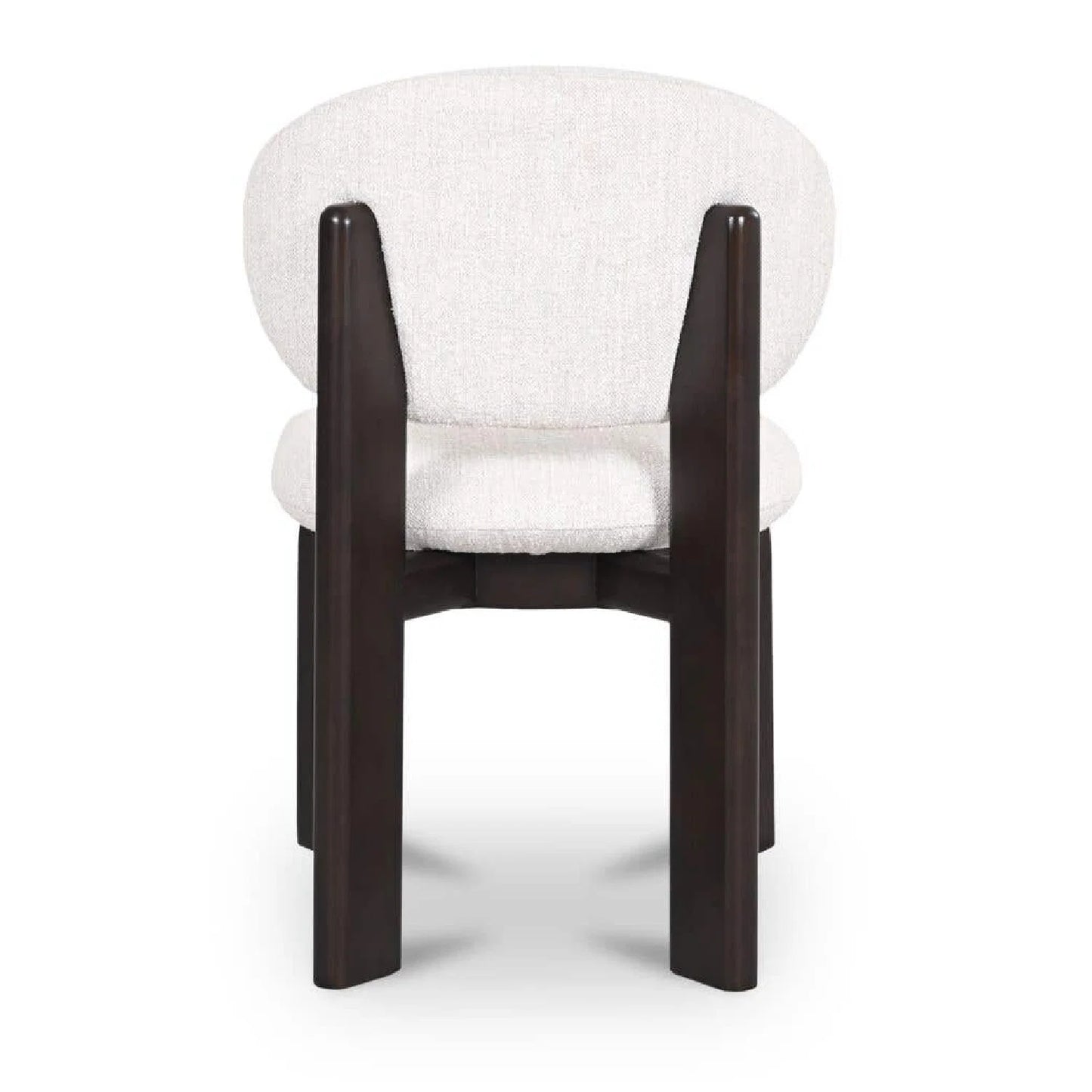 Luxury Round-Back Modern Dining Chair European Style for Villa