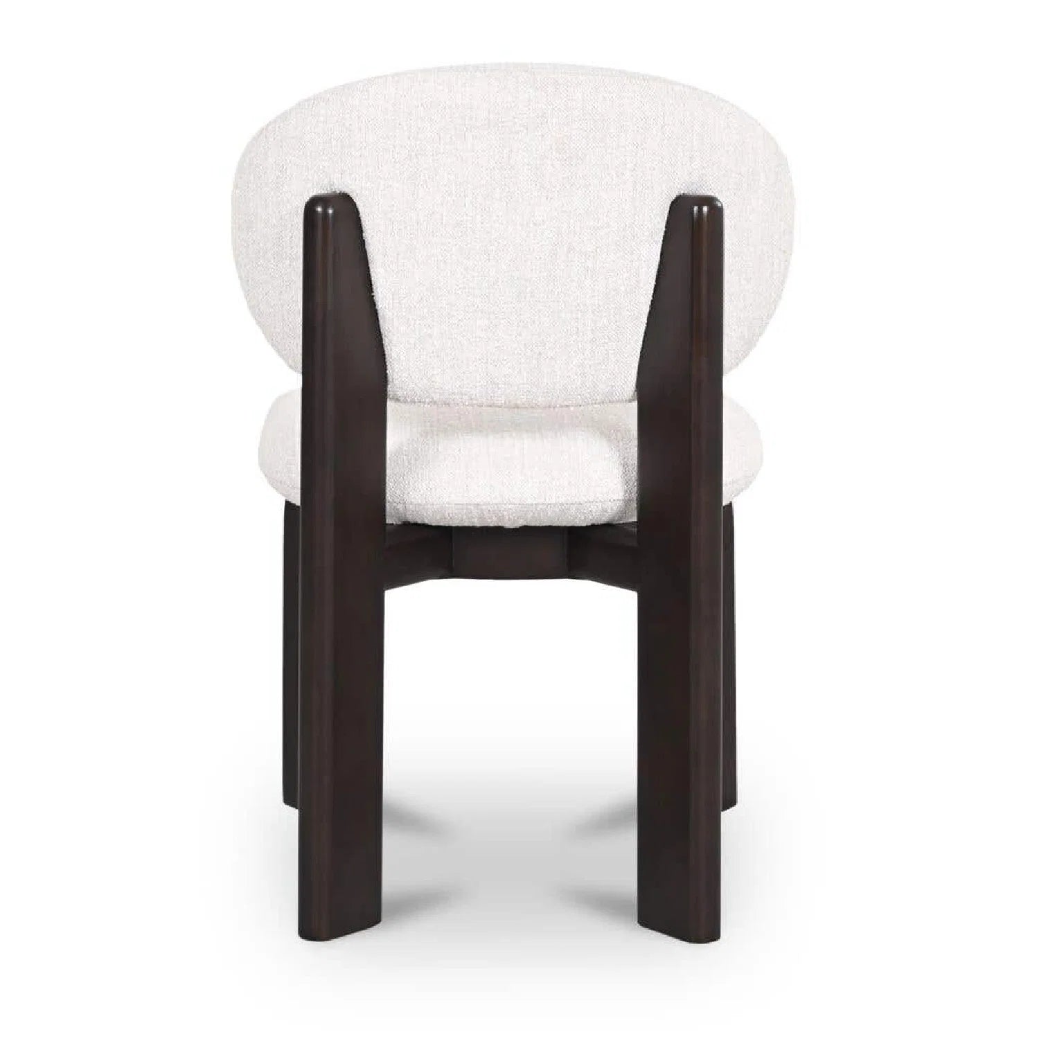 Luxury Round-Back Modern Dining Chair European Style for Villa
