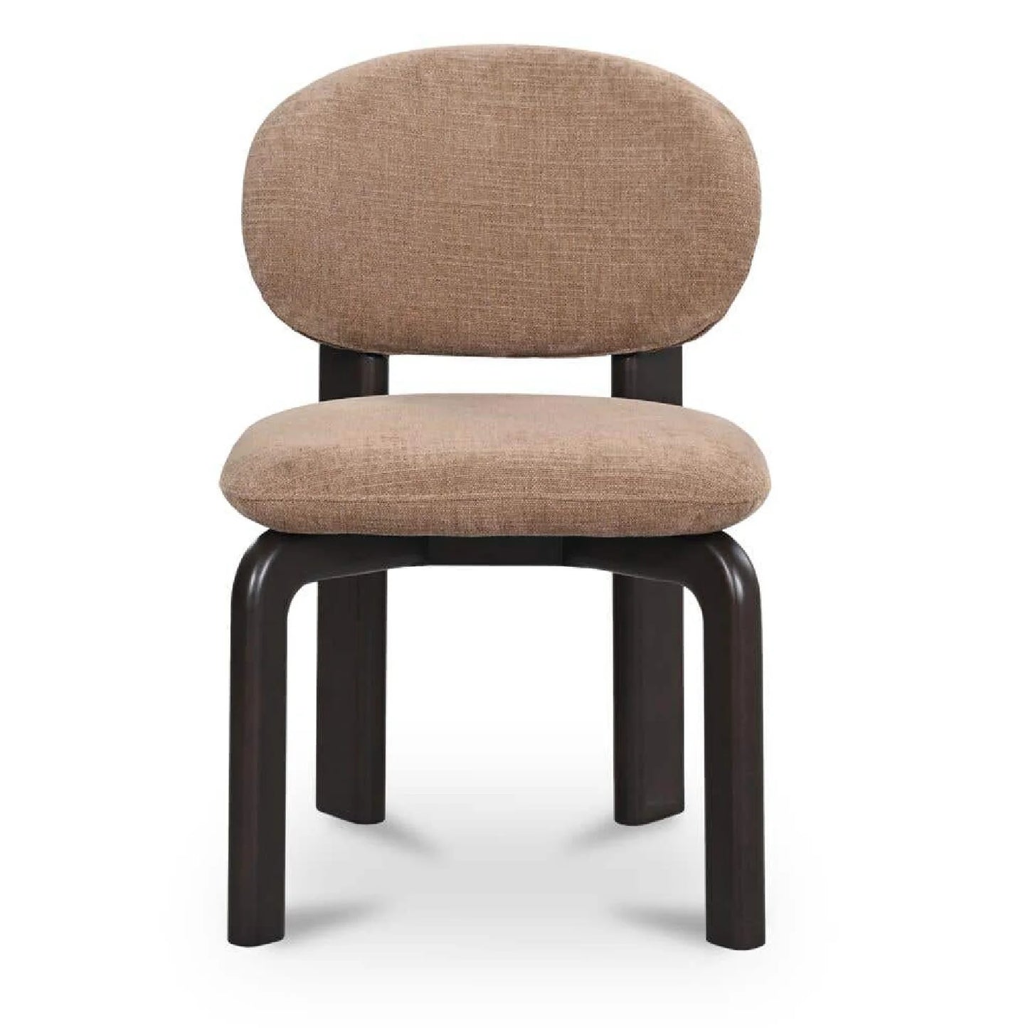 Luxury Round-Back Modern Dining Chair European Style for Villa