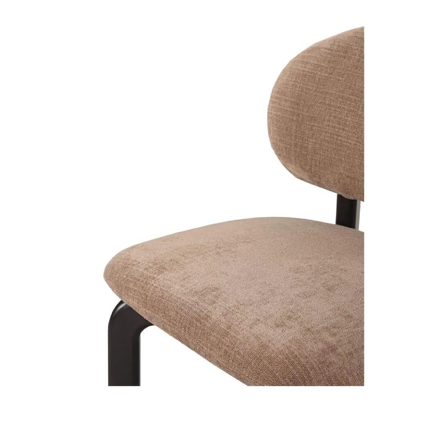 Luxury Round-Back Modern Dining Chair European Style for Villa